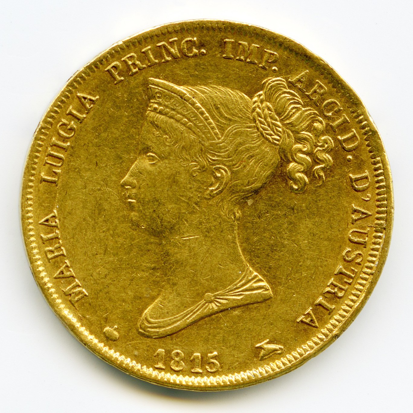 Italie - 40 Lire - 1815 Milan avers