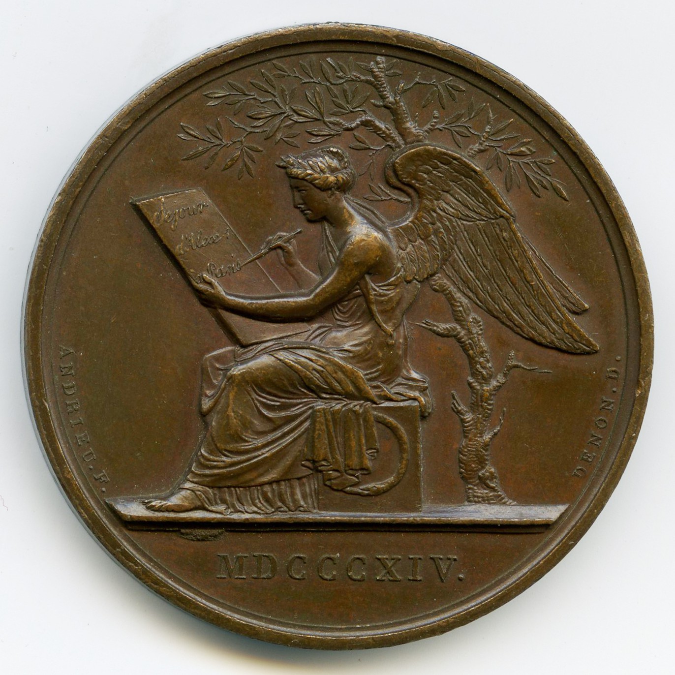 Russie - Alexandre Ier - 1814 - Bronze revers