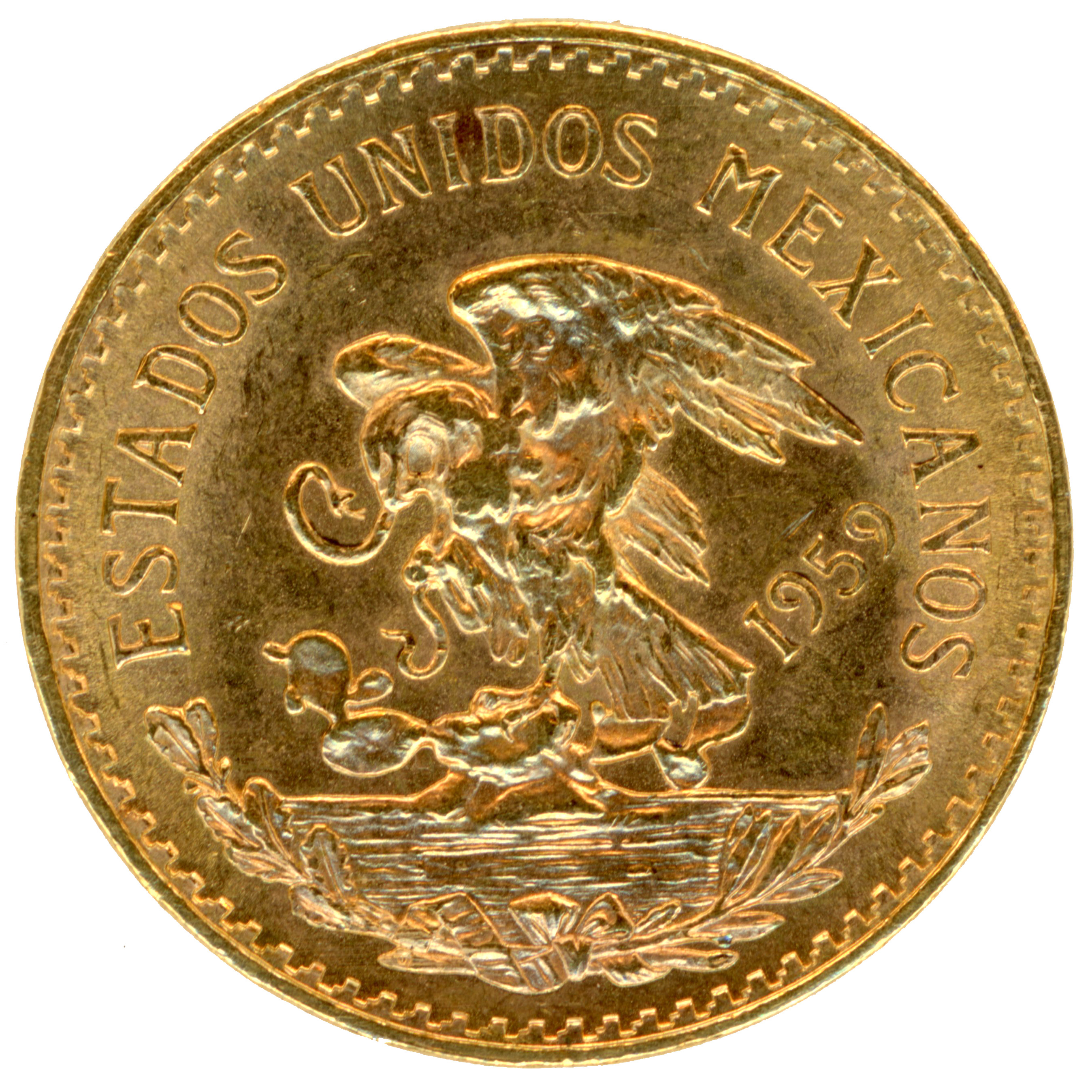 Mexique - 20 Pesos "Calendrier Aztèque" - 1918 avers