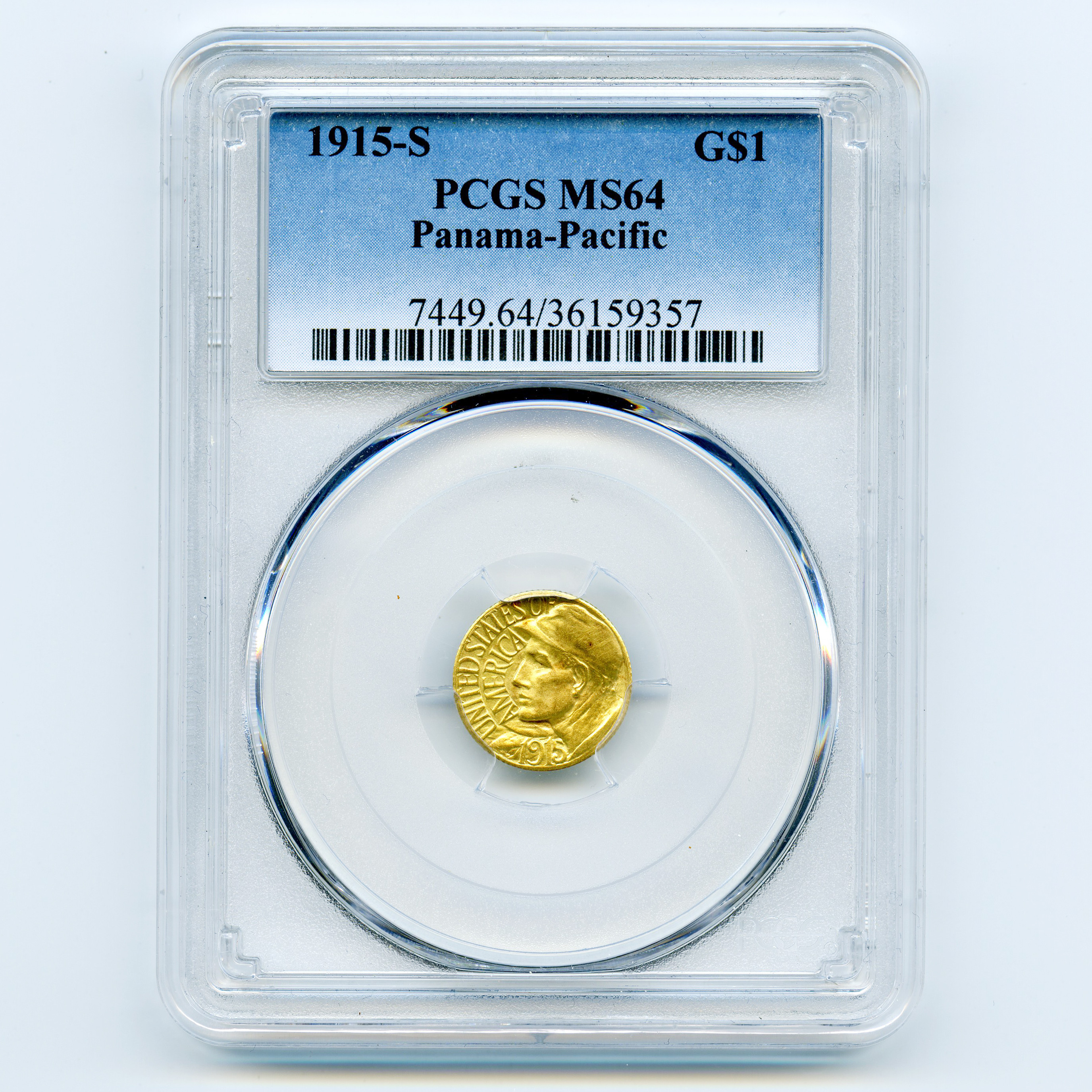 Panama - 1 Dollar - 1915 S avers