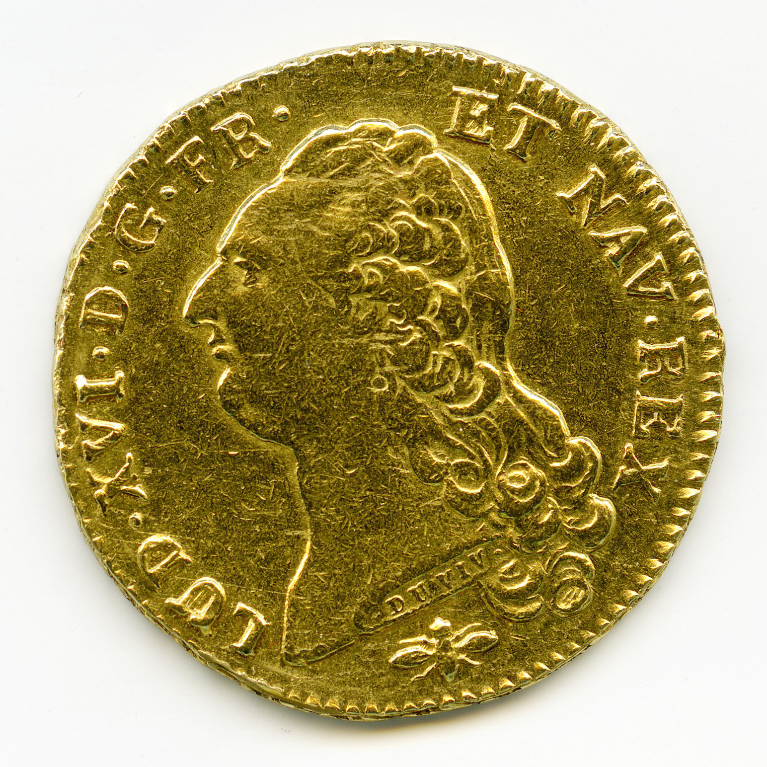 Louis XVI - Double louis d'or à la tête nue - 1786 avers