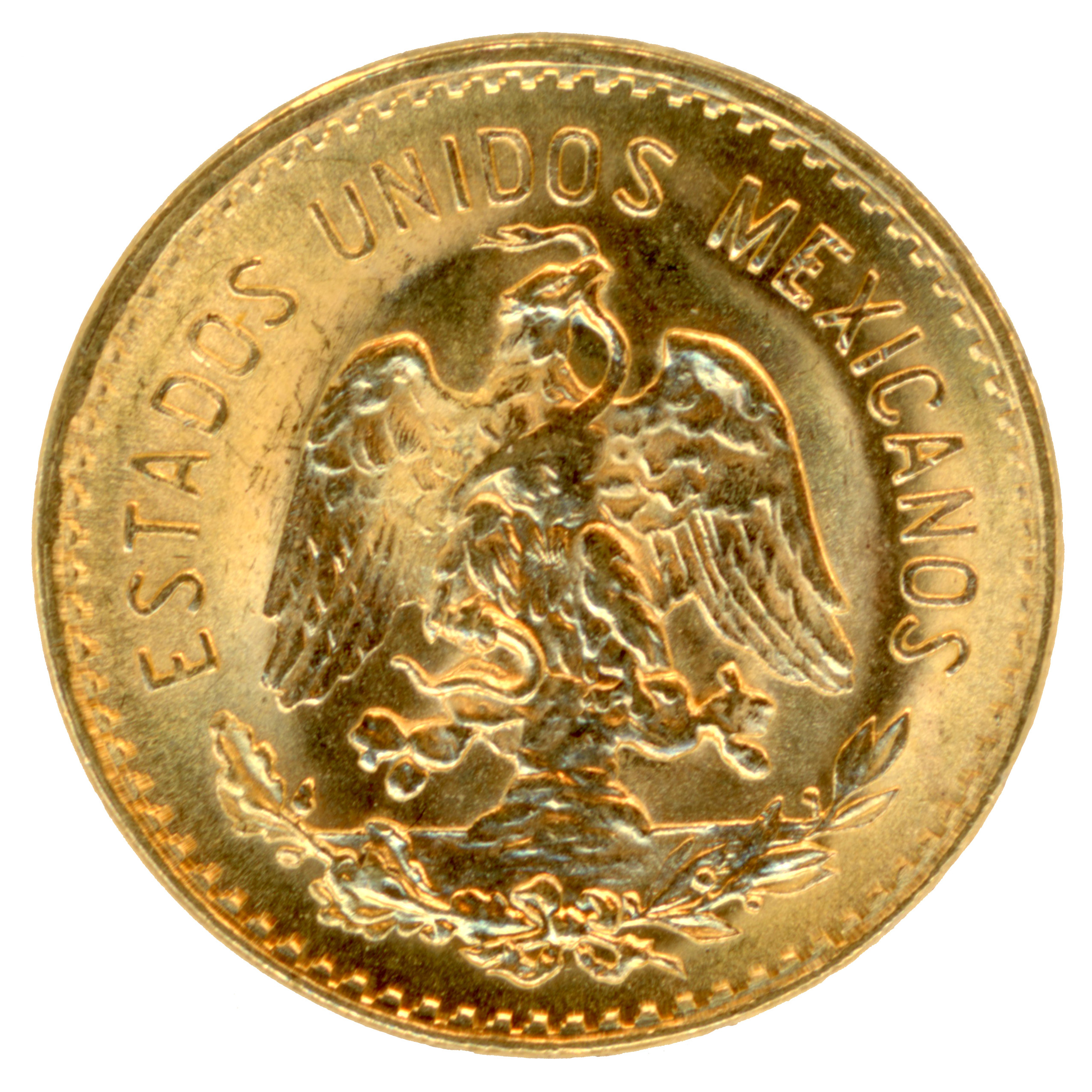 Mexique - 5 Pesos - 1955 M revers