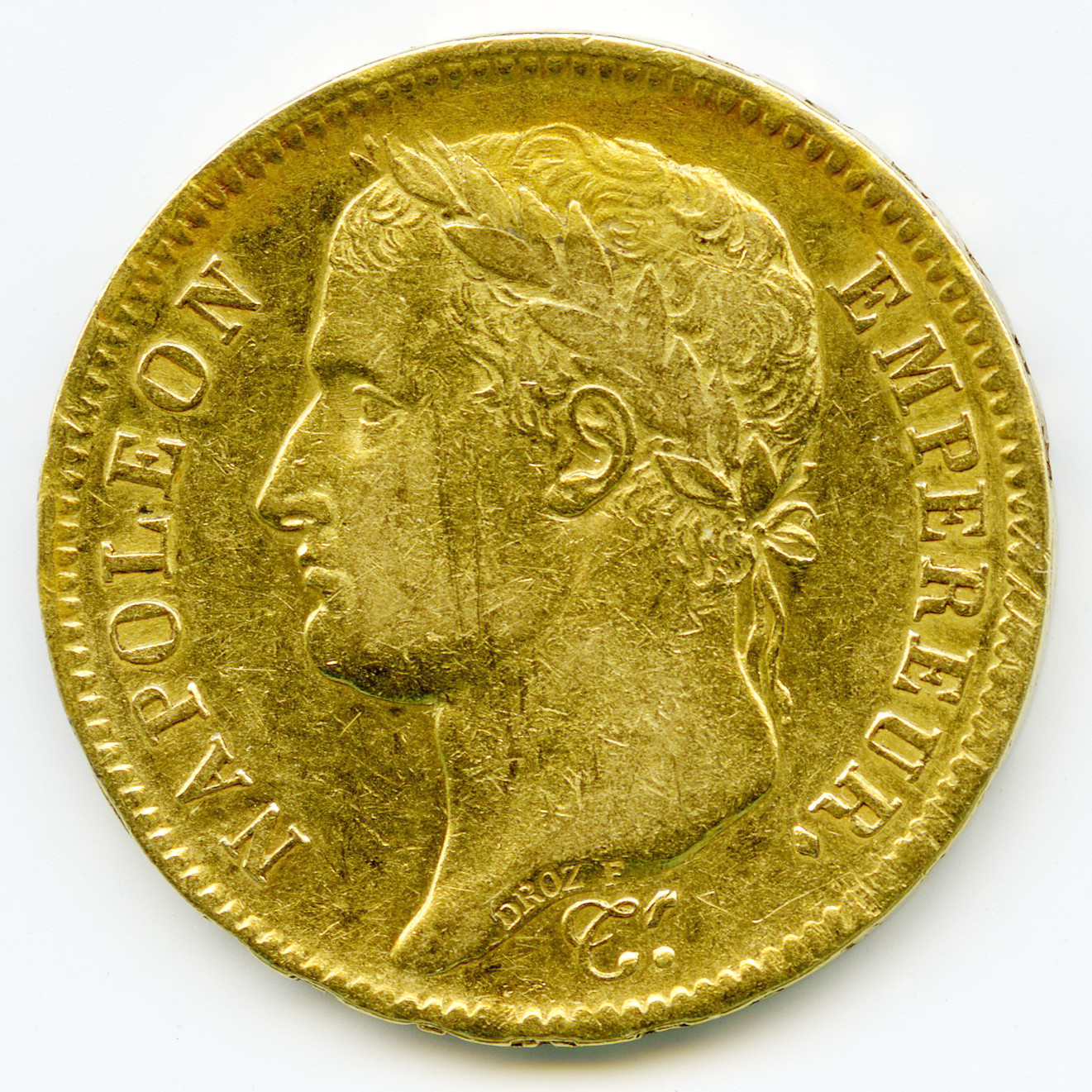 Napoléon Ier - 40 Francs - 1810 W avers