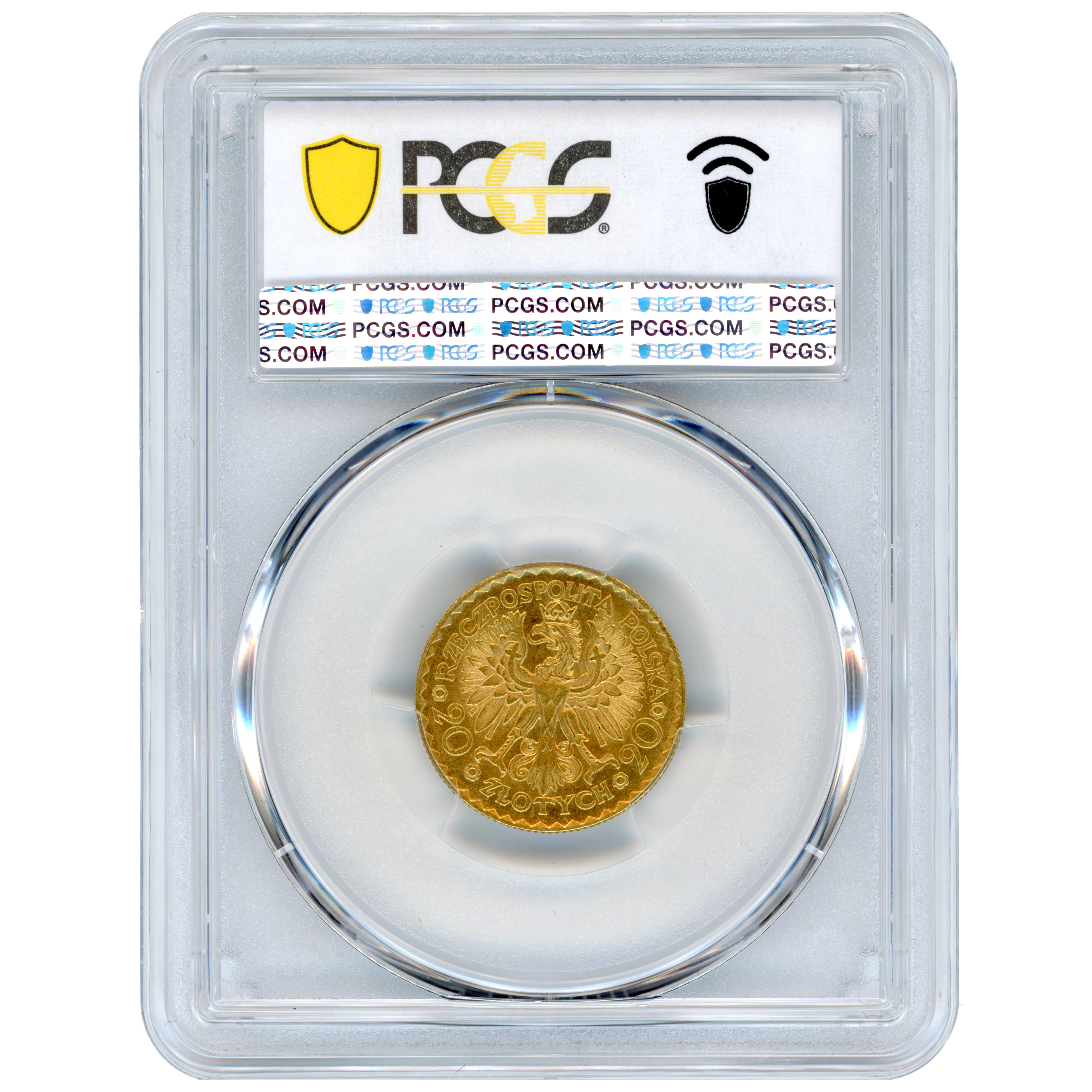 Pologne - 20 Zlotych - 1925 revers