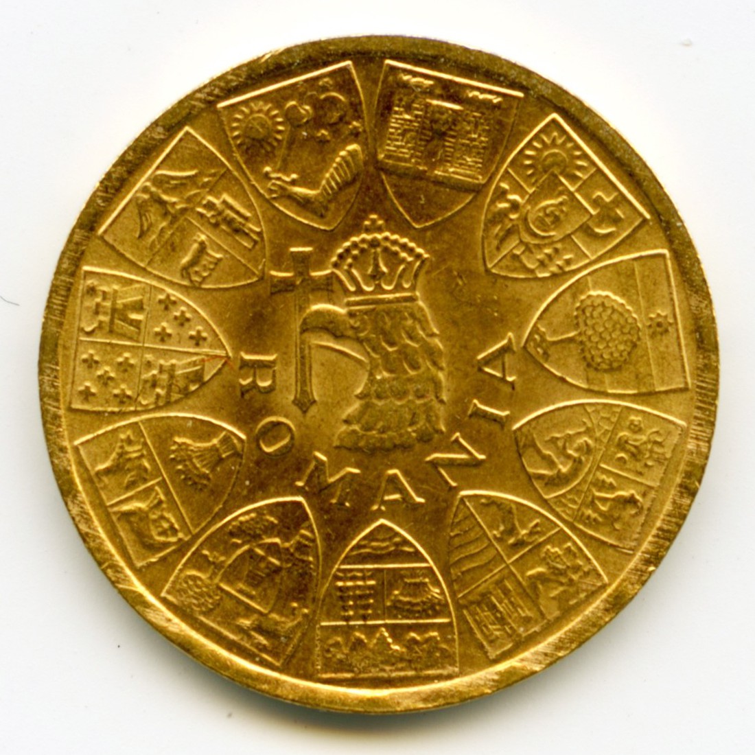 Roumanie - 20 Lei - 1944 revers