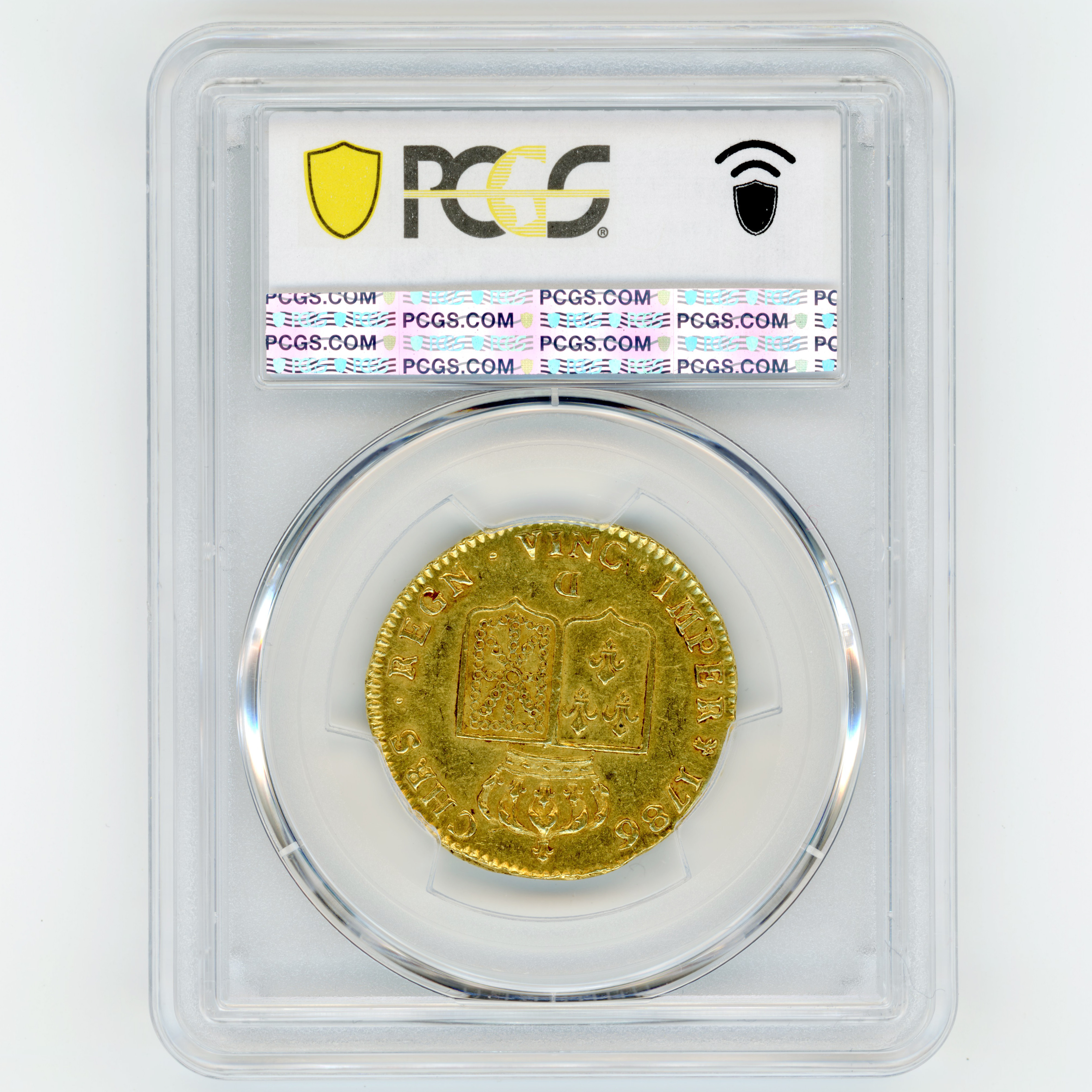 Louis XVI - Double Louis d'or au buste nu - 1786 D revers