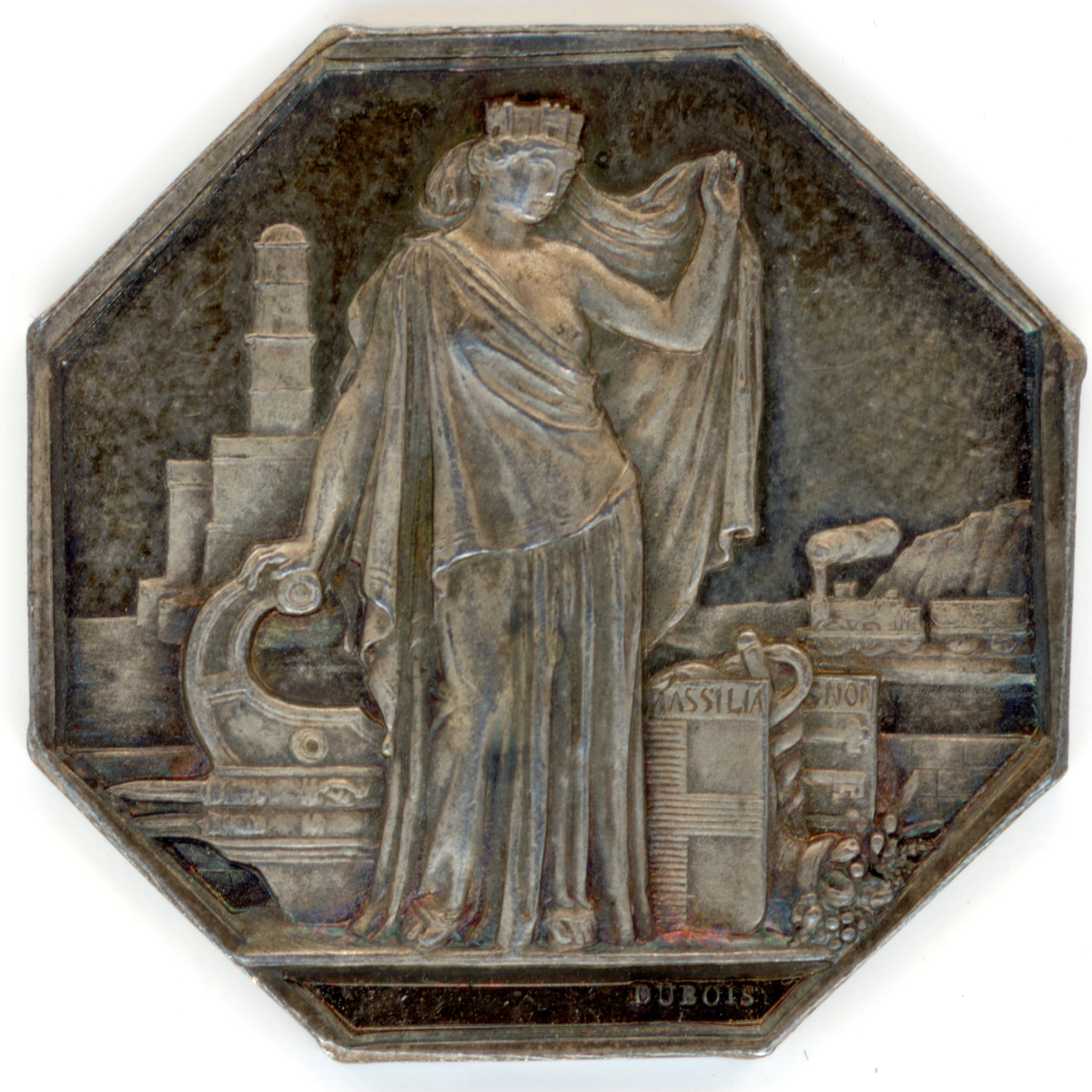 Jeton - "Chemin de fer de Marseille à Avignon" avers