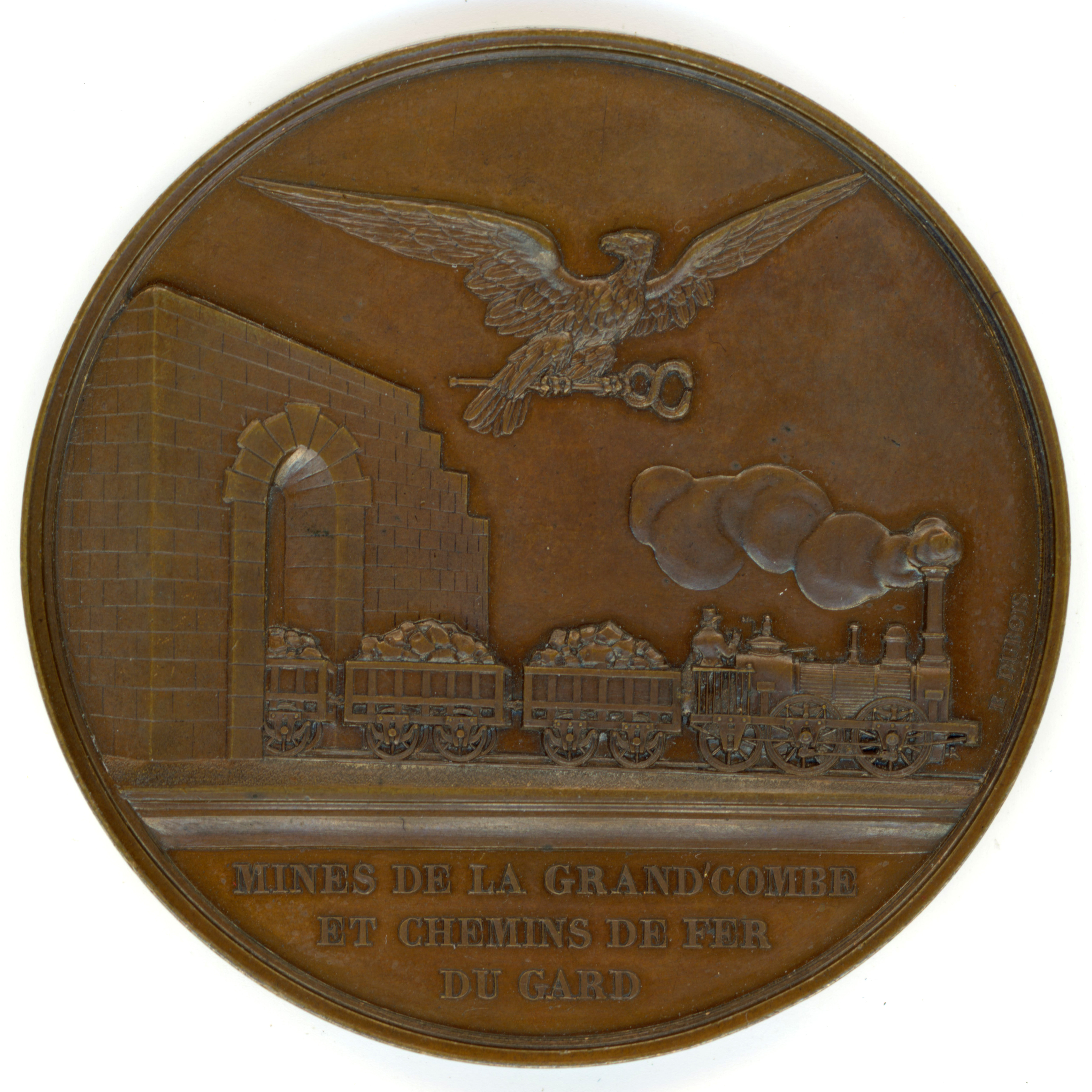 Mines de la Grand’Combe et chemins de fer revers