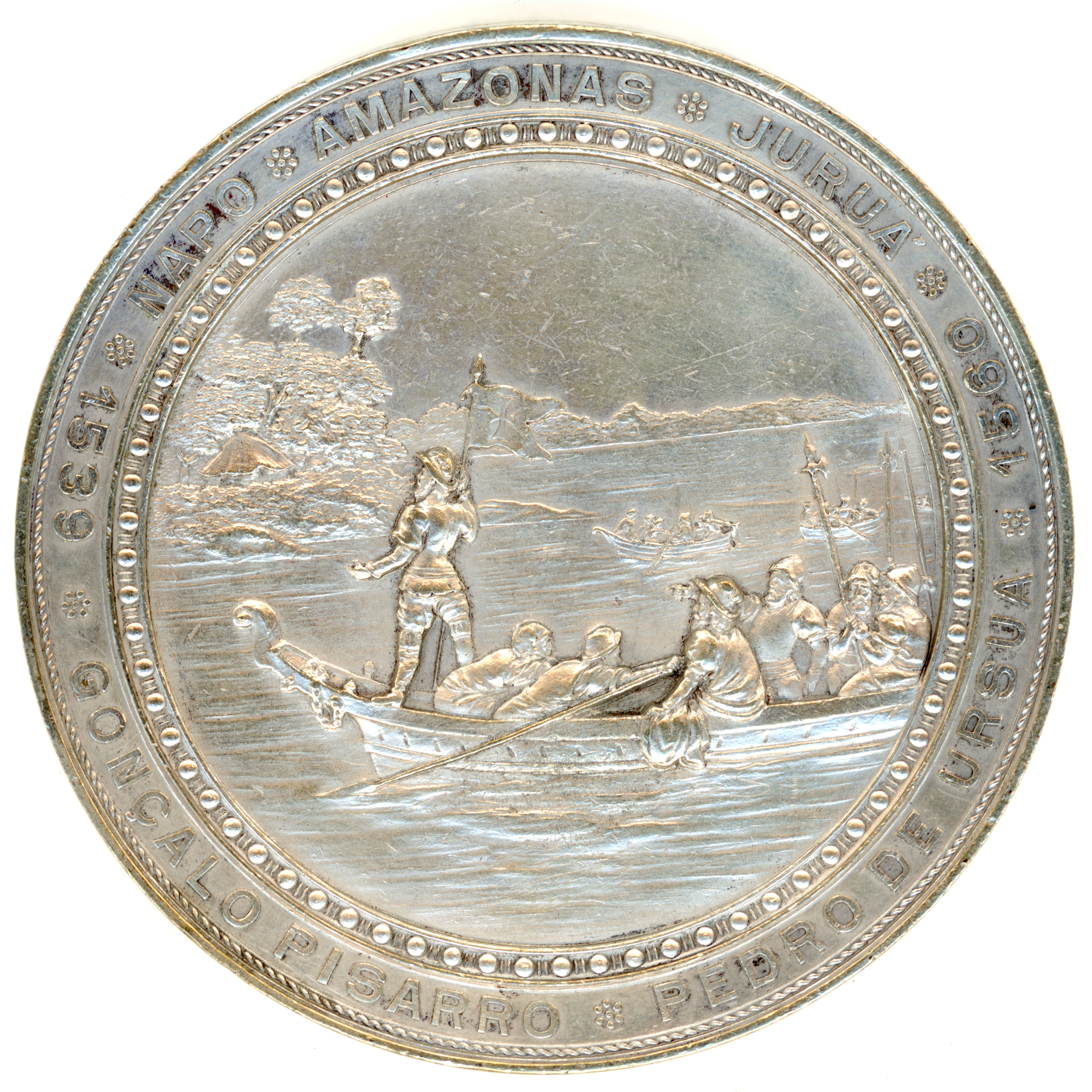 Brésil - Médaille argent - 1900 revers