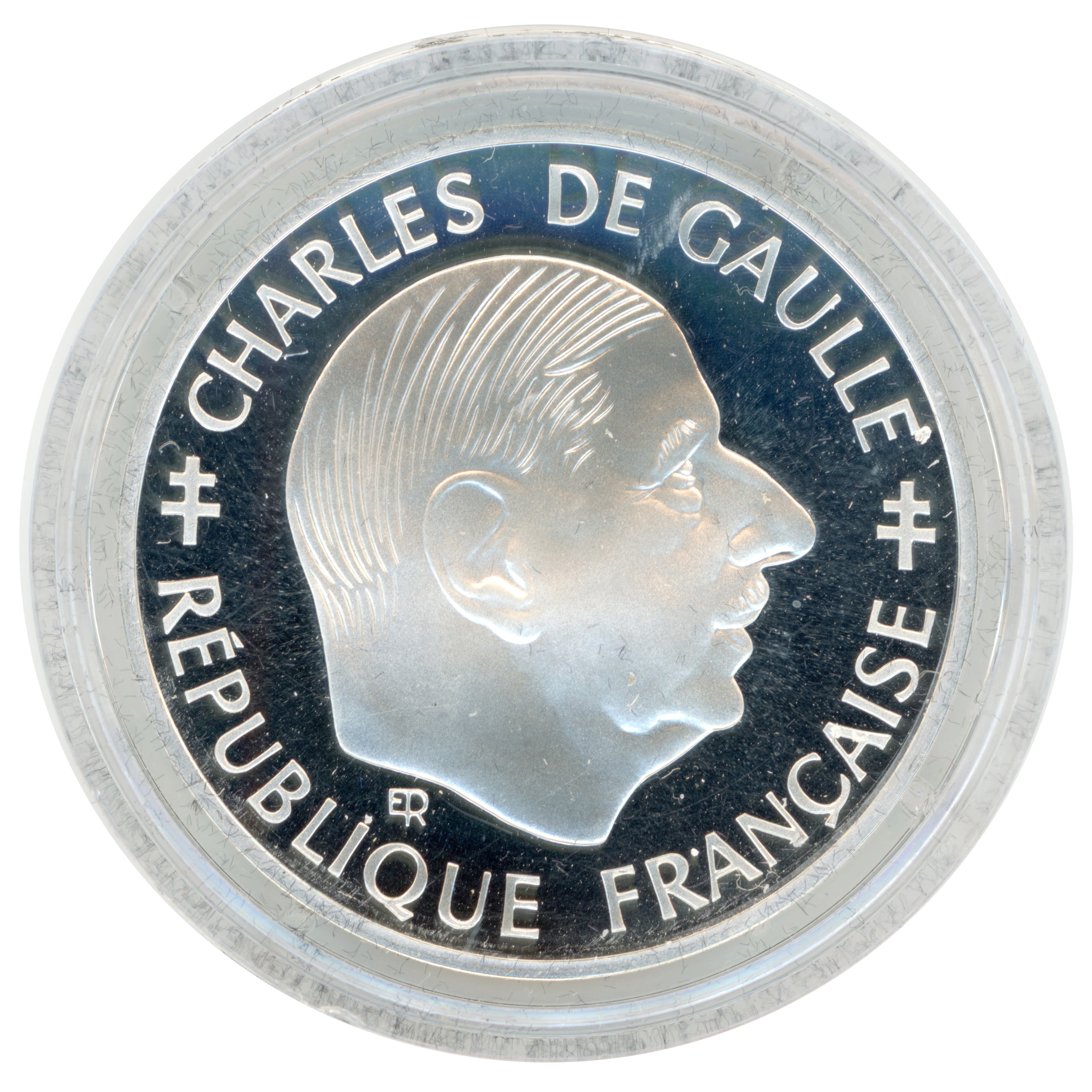 MDP - Charles De Gaulle - 1 Franc - 1988 avers