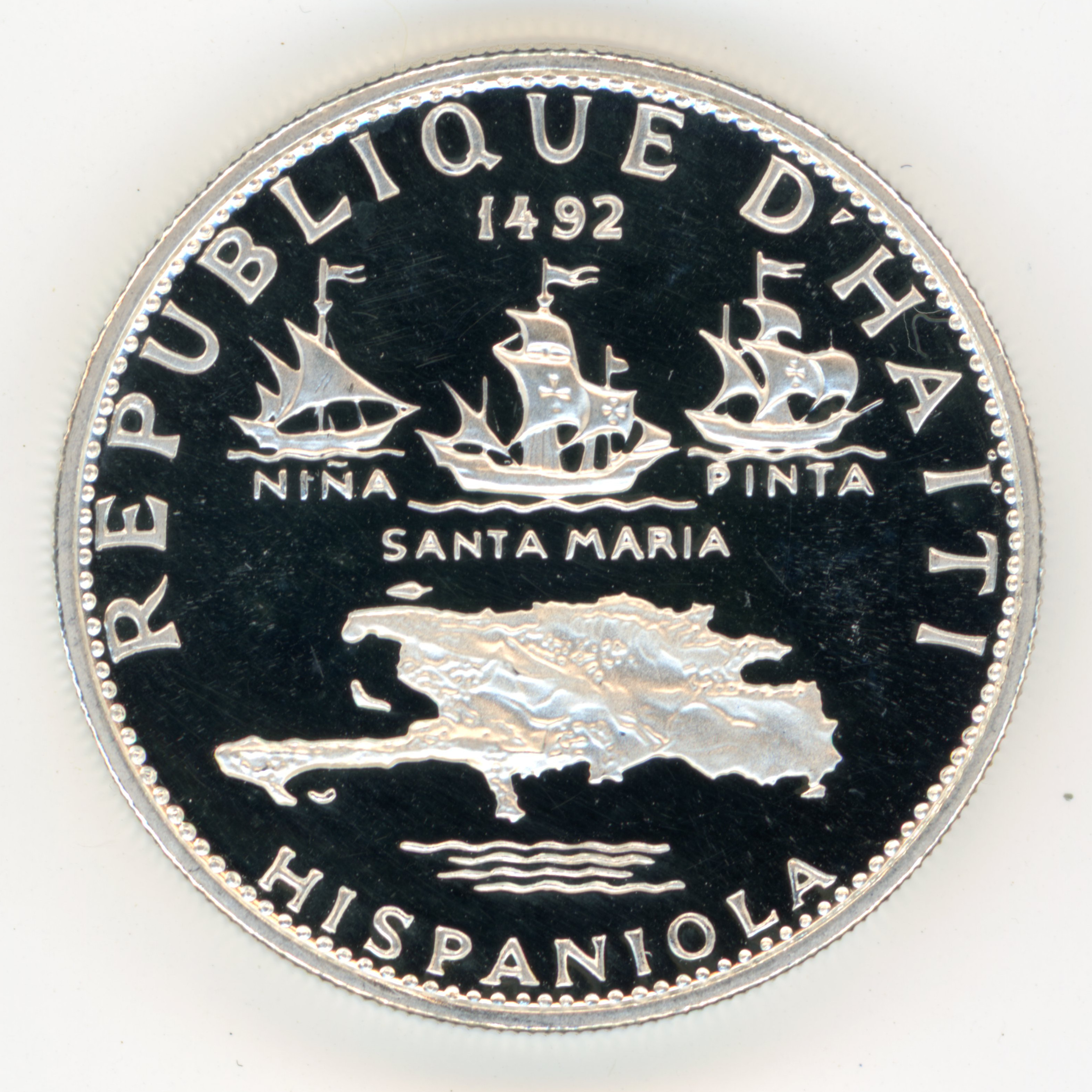 Haïti - 5 Gourdes - 1970 avers