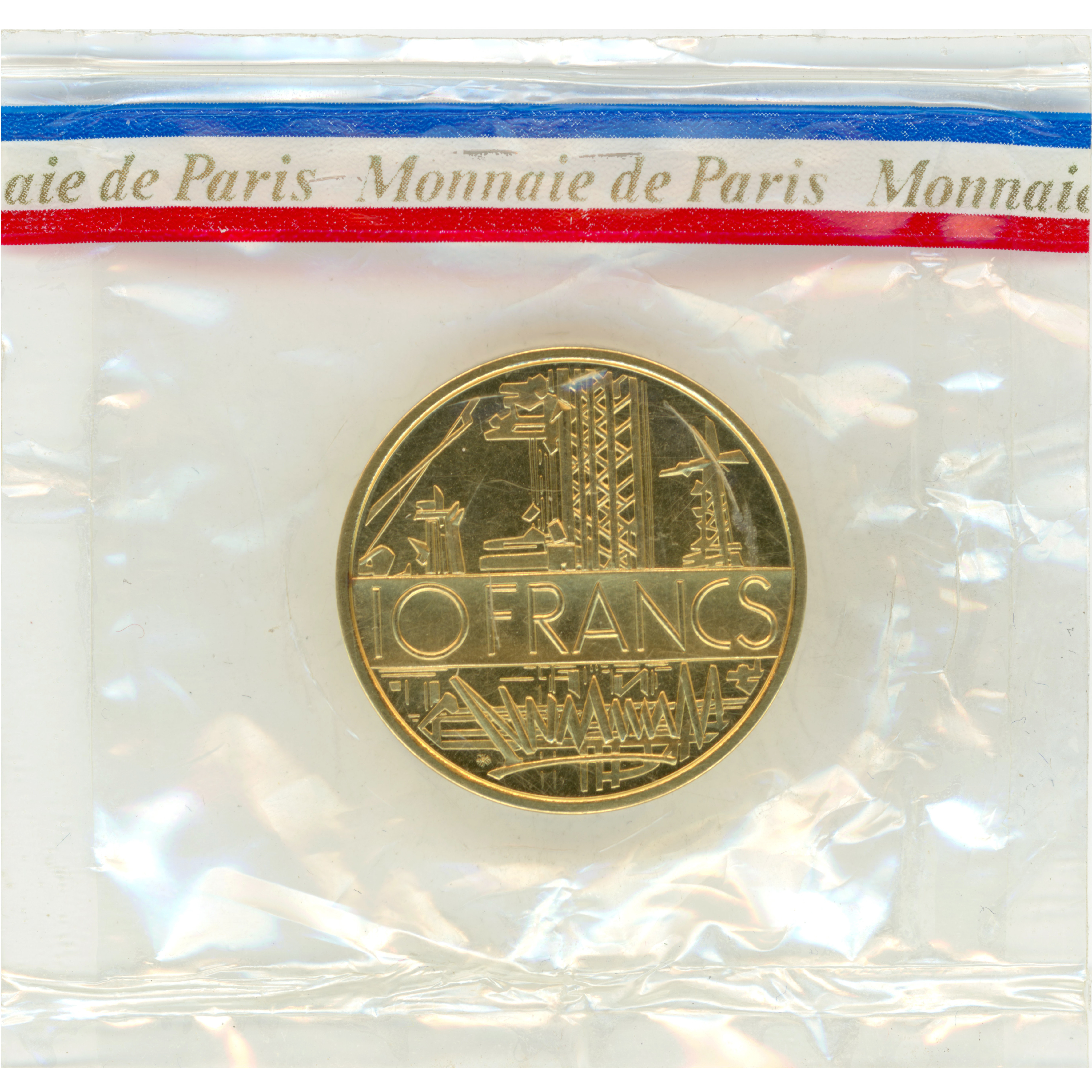 MDP - Piéforts de 10 Francs Mathieu - 1975 avers