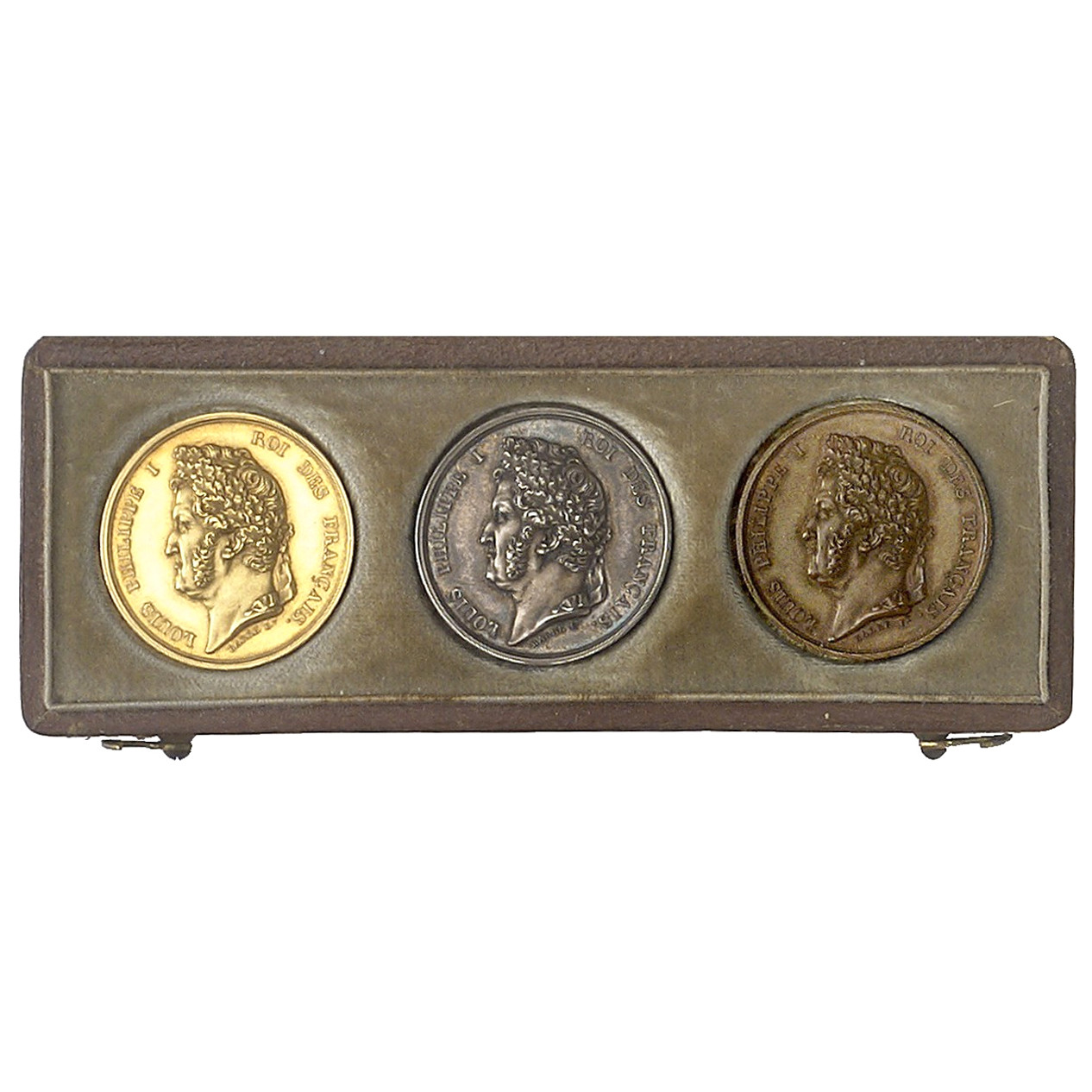 Louis Philippe - 3 médaillettes - 1836 - Paris  avers