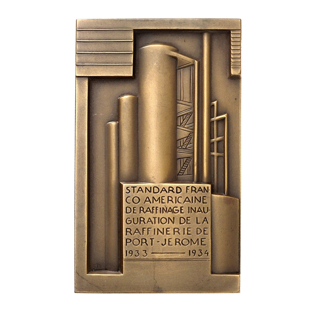 IIIème République - Plaque commémorative - 1934 revers