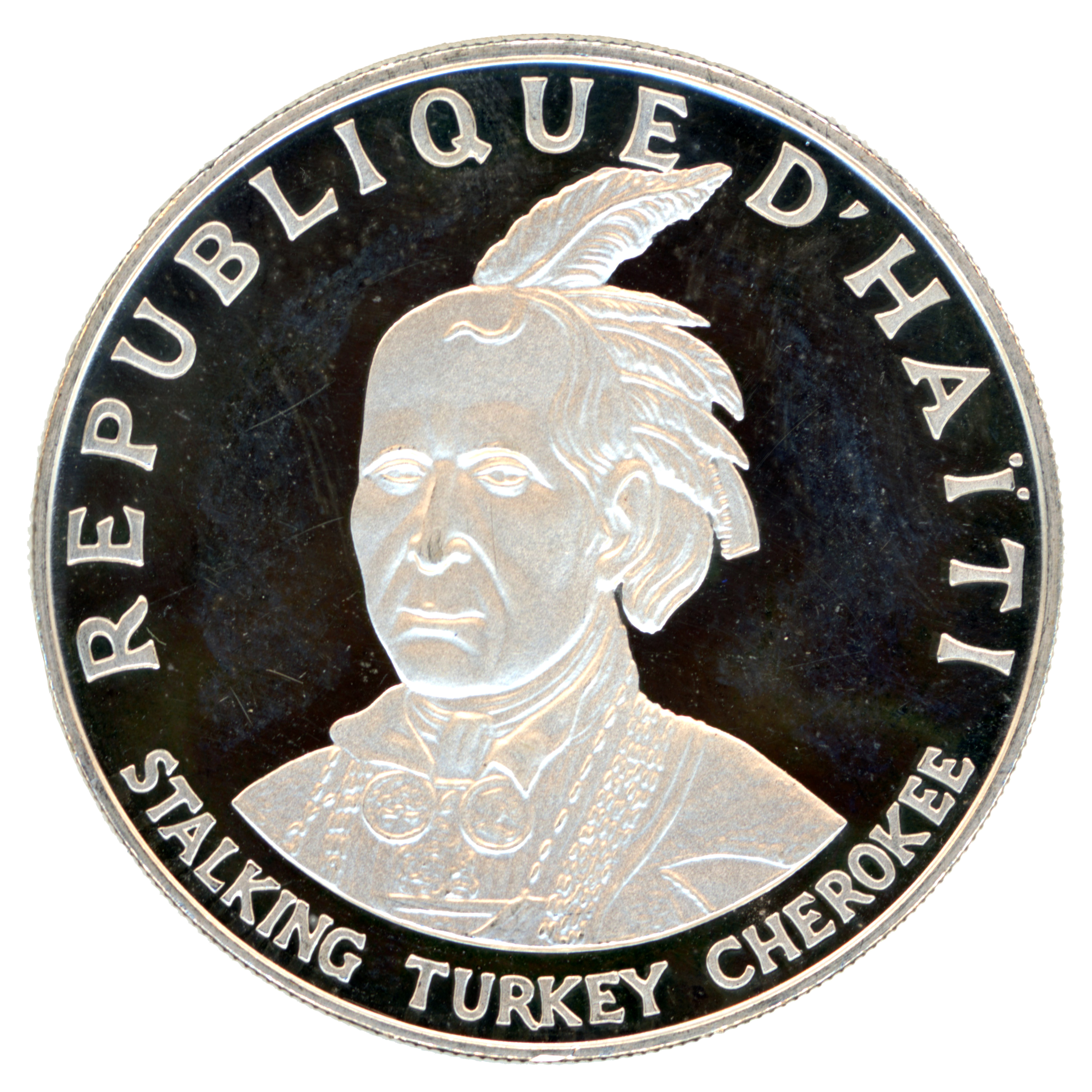 Haïti - 10 Gourdes - Cherokee - 1971 avers