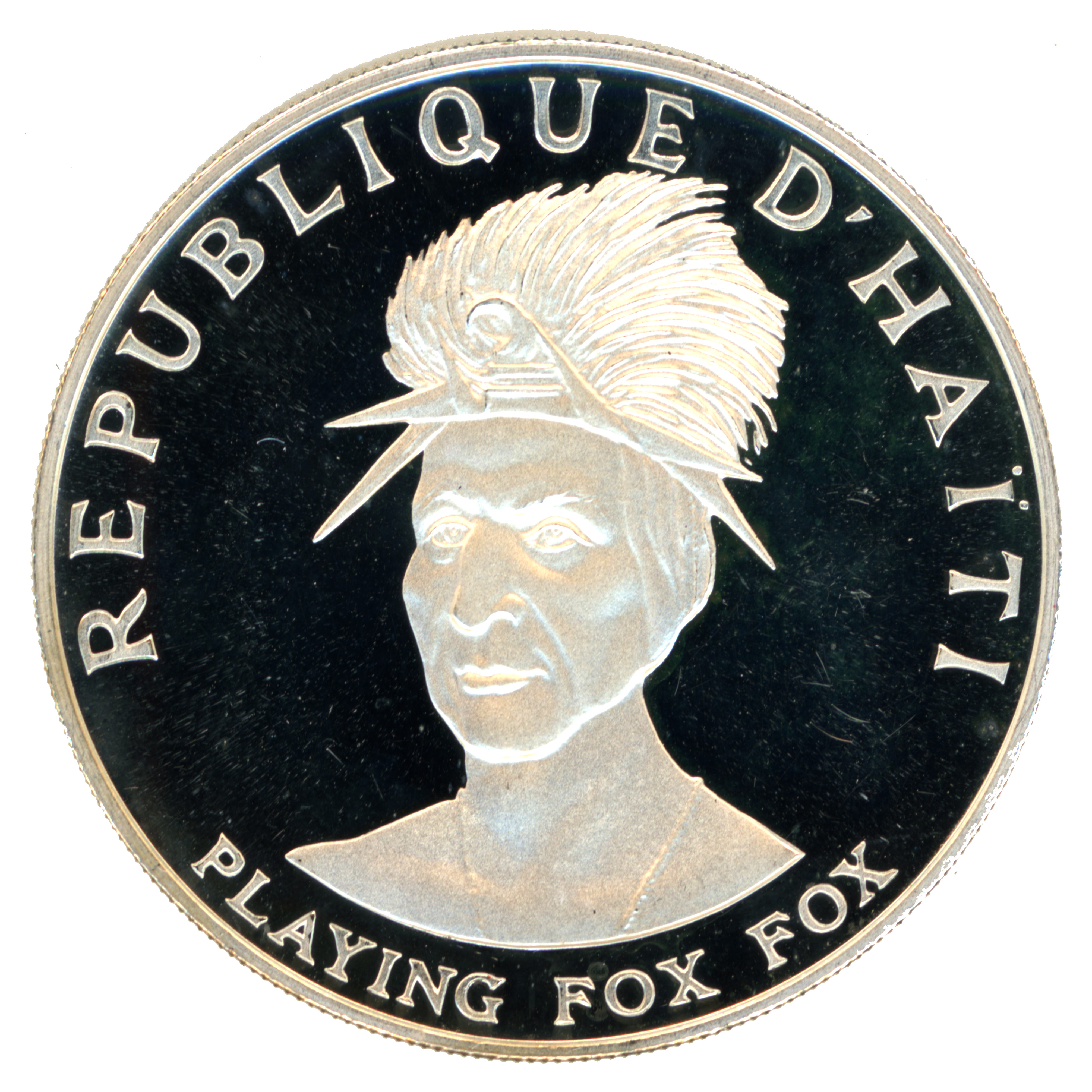 Haïti - 10 Gourdes - Fox - 1971 avers