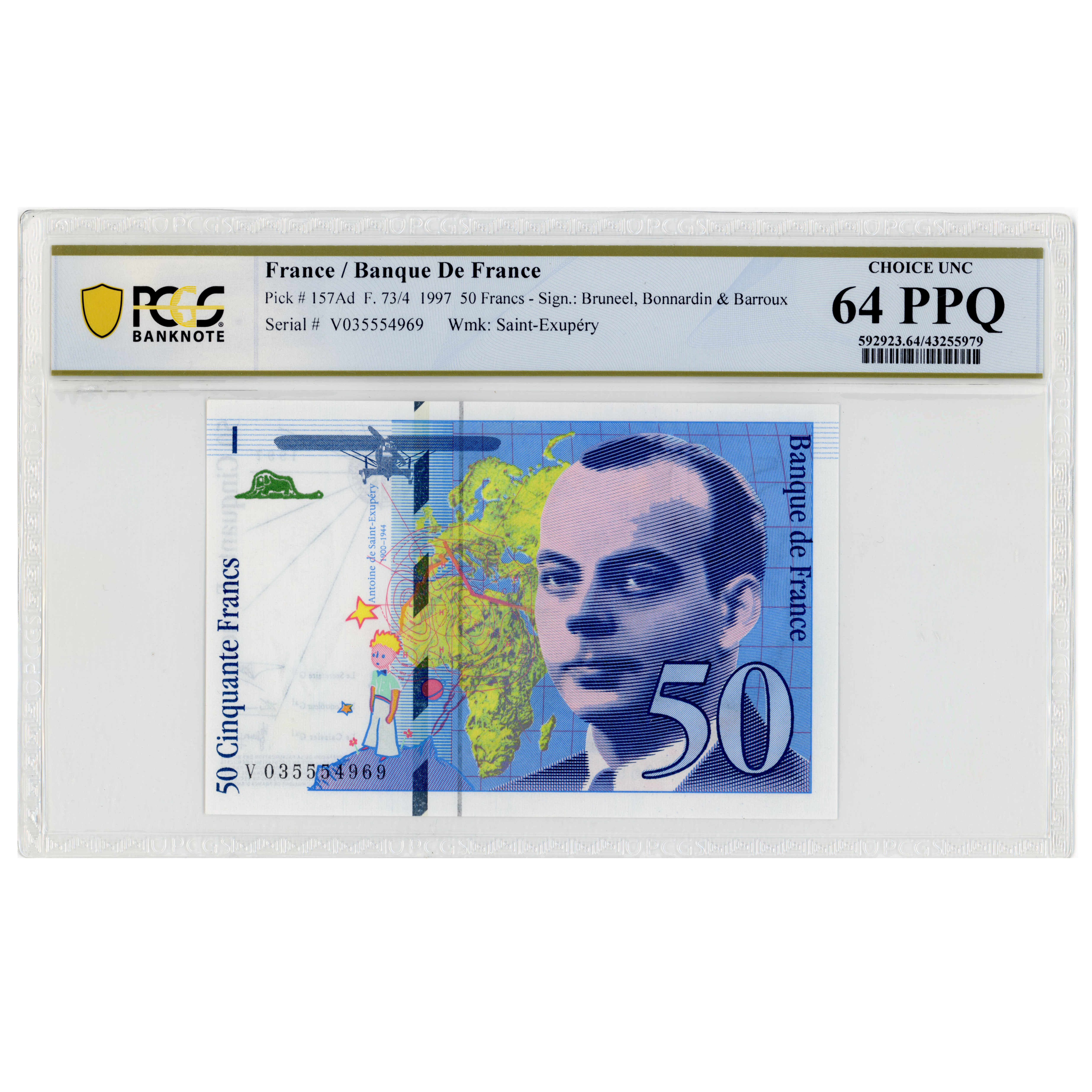 France - 50 Francs - 1997 avers