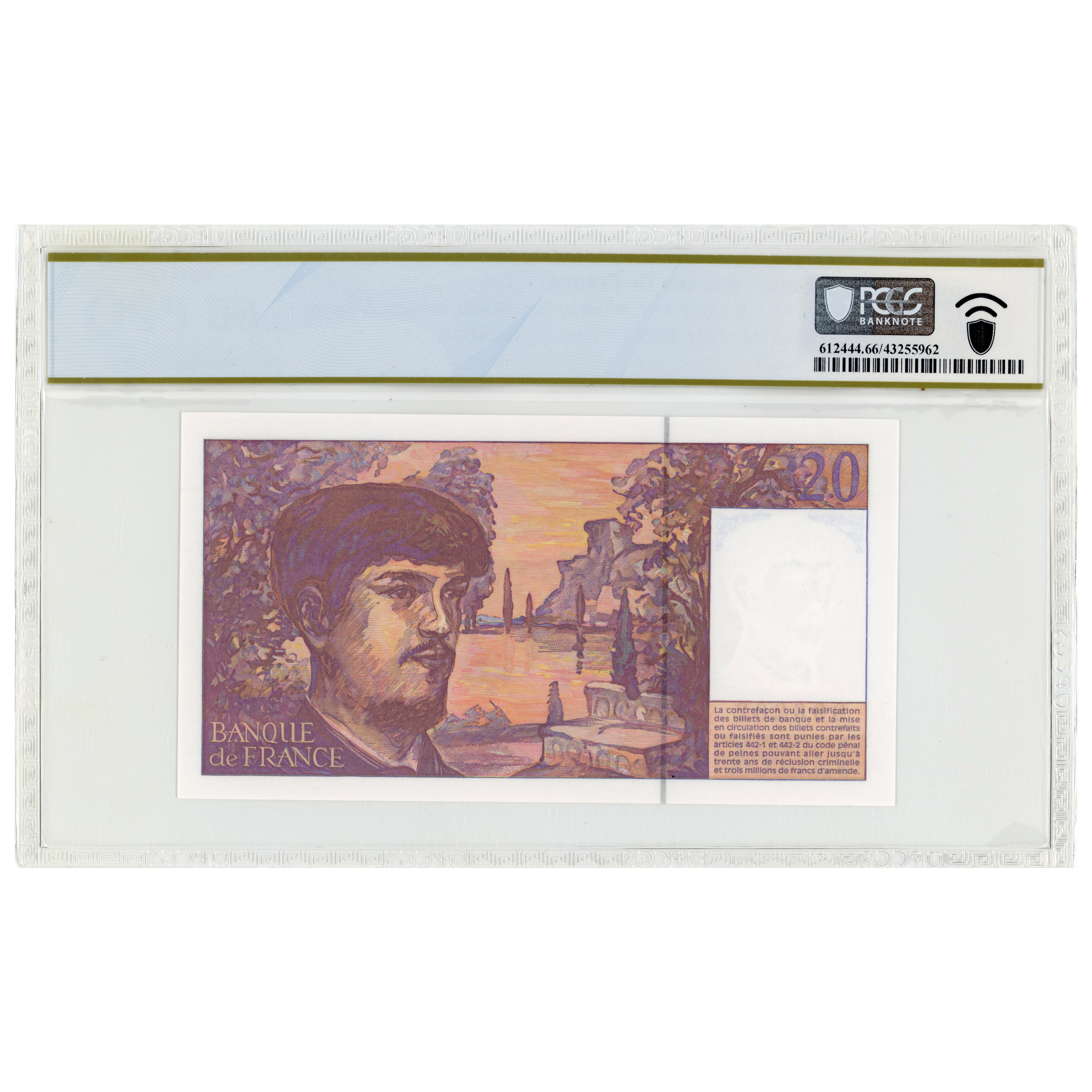 France - 20 Francs - 1997 revers