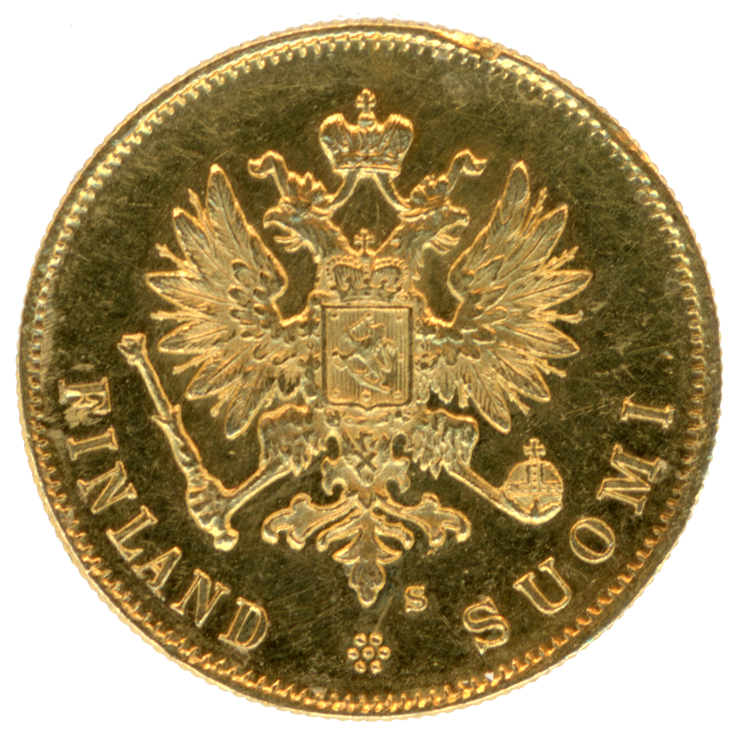 Finlande - 10 Markkaa - 1913 Helsinki avers