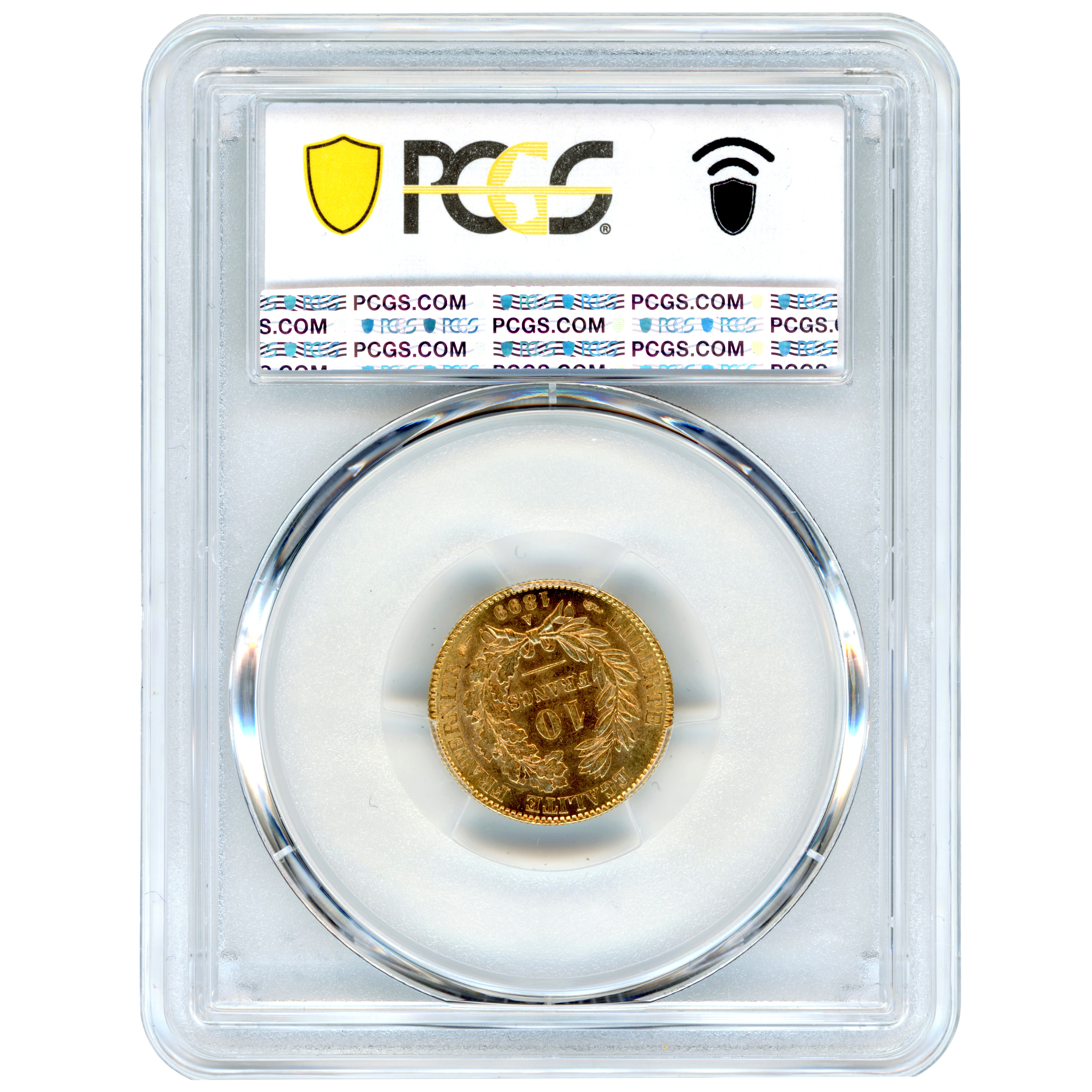 10 Francs - Cérès - 1899 - Paris revers