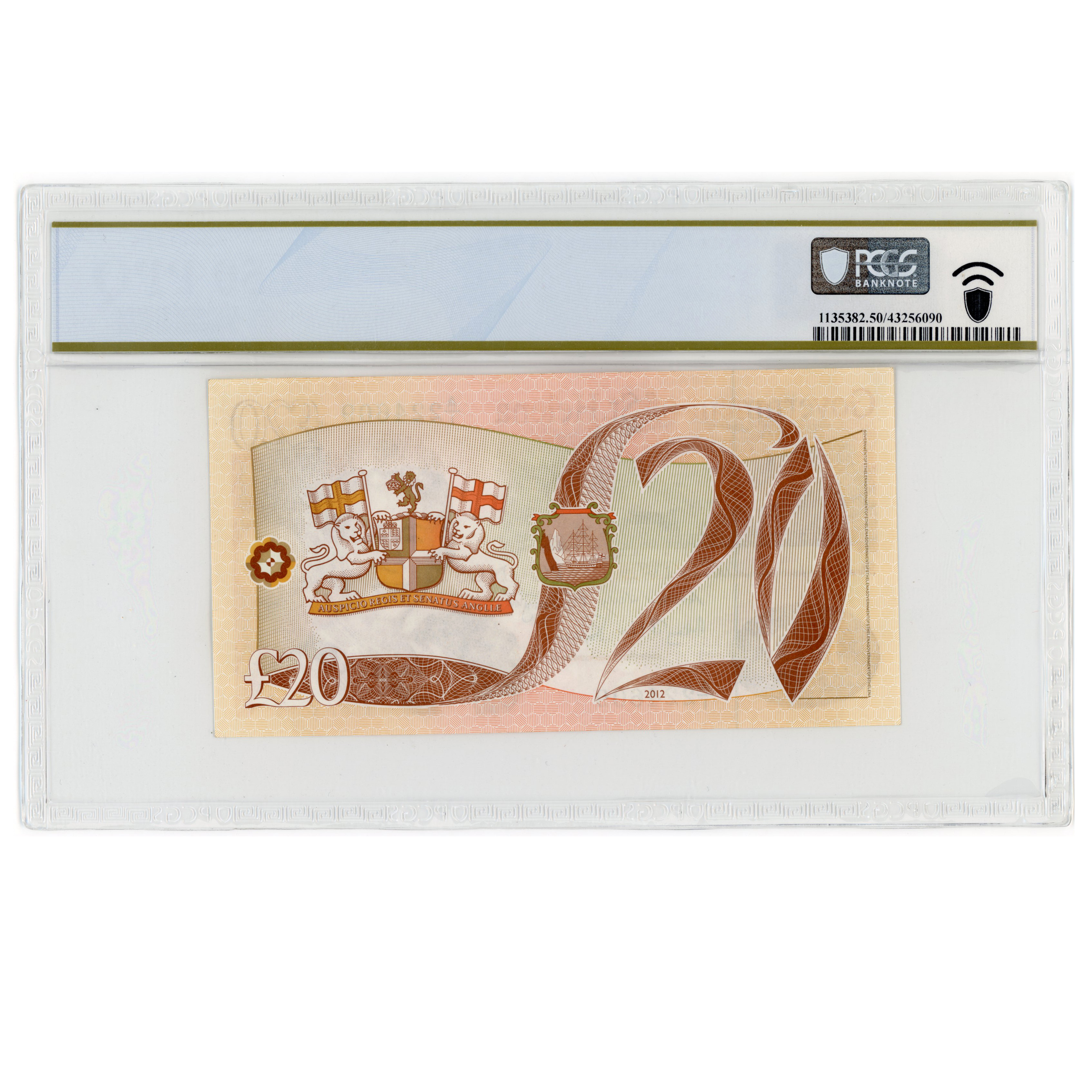 Sainte-Hélène - 20 Livres - 2012 revers