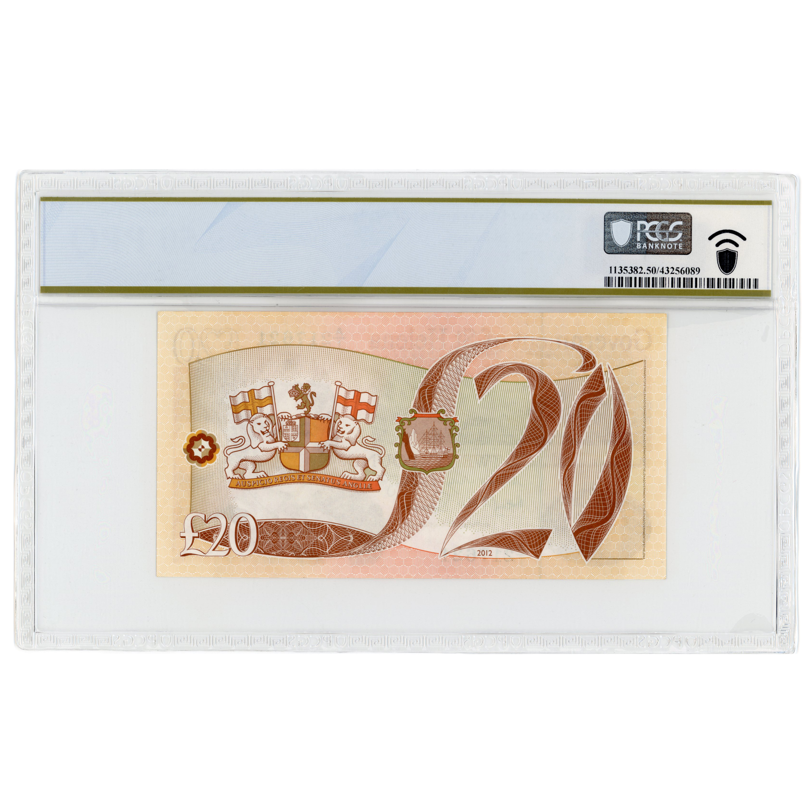 Sainte-Hélène - 20 Livres - 2012 revers