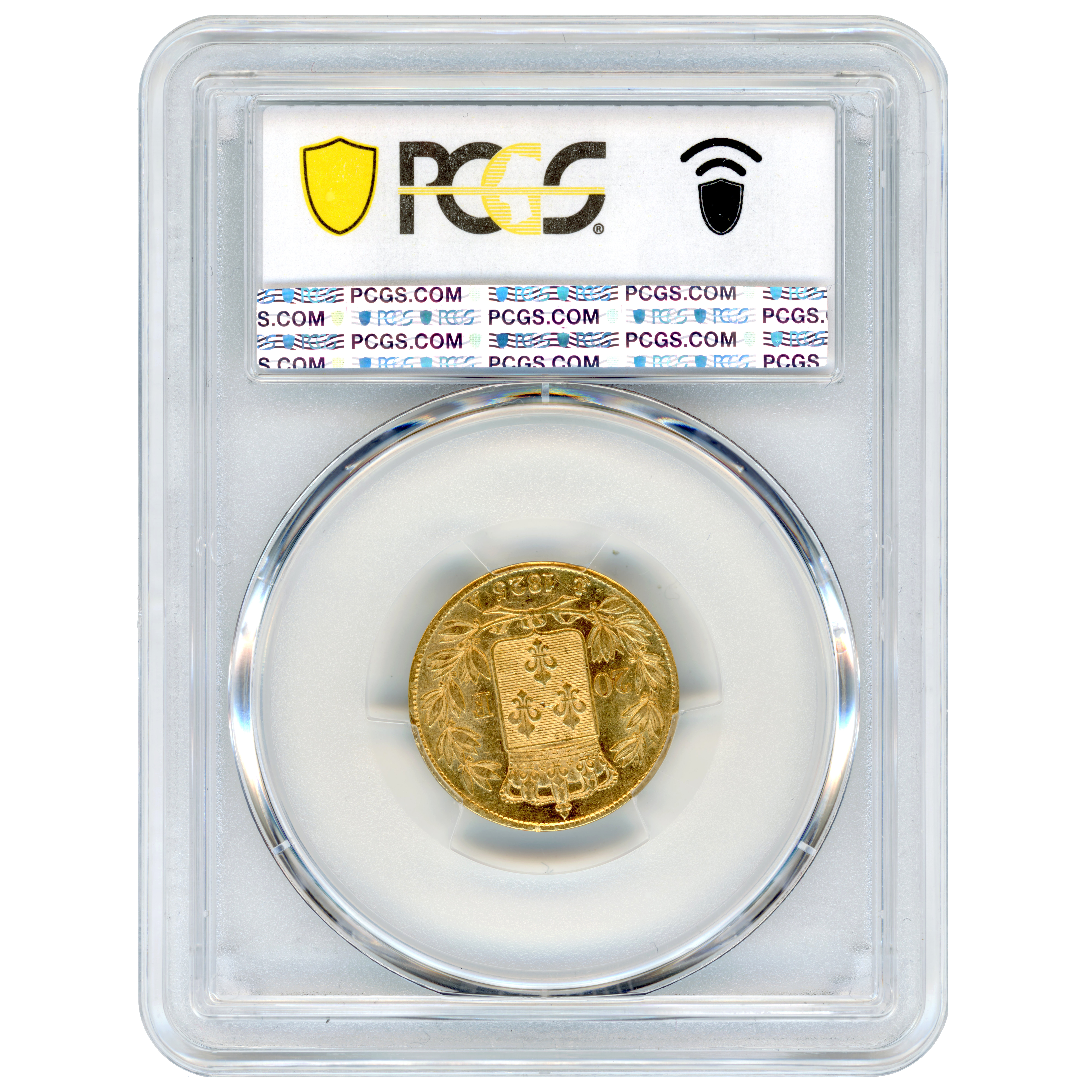 Charles X - 20 Francs - 1825 - Paris revers