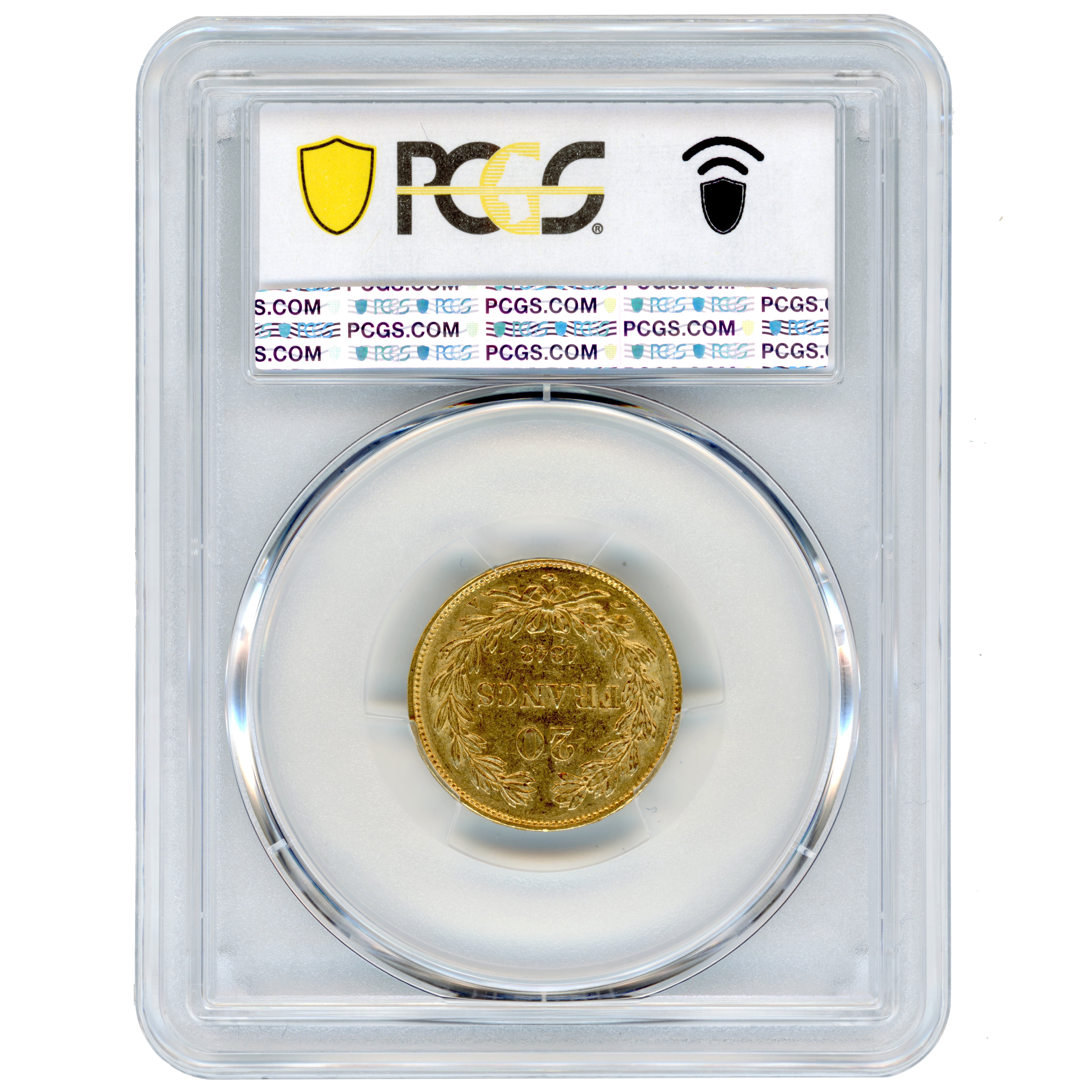 Louis-Philippe I - 20 Francs - 1848 - Paris revers