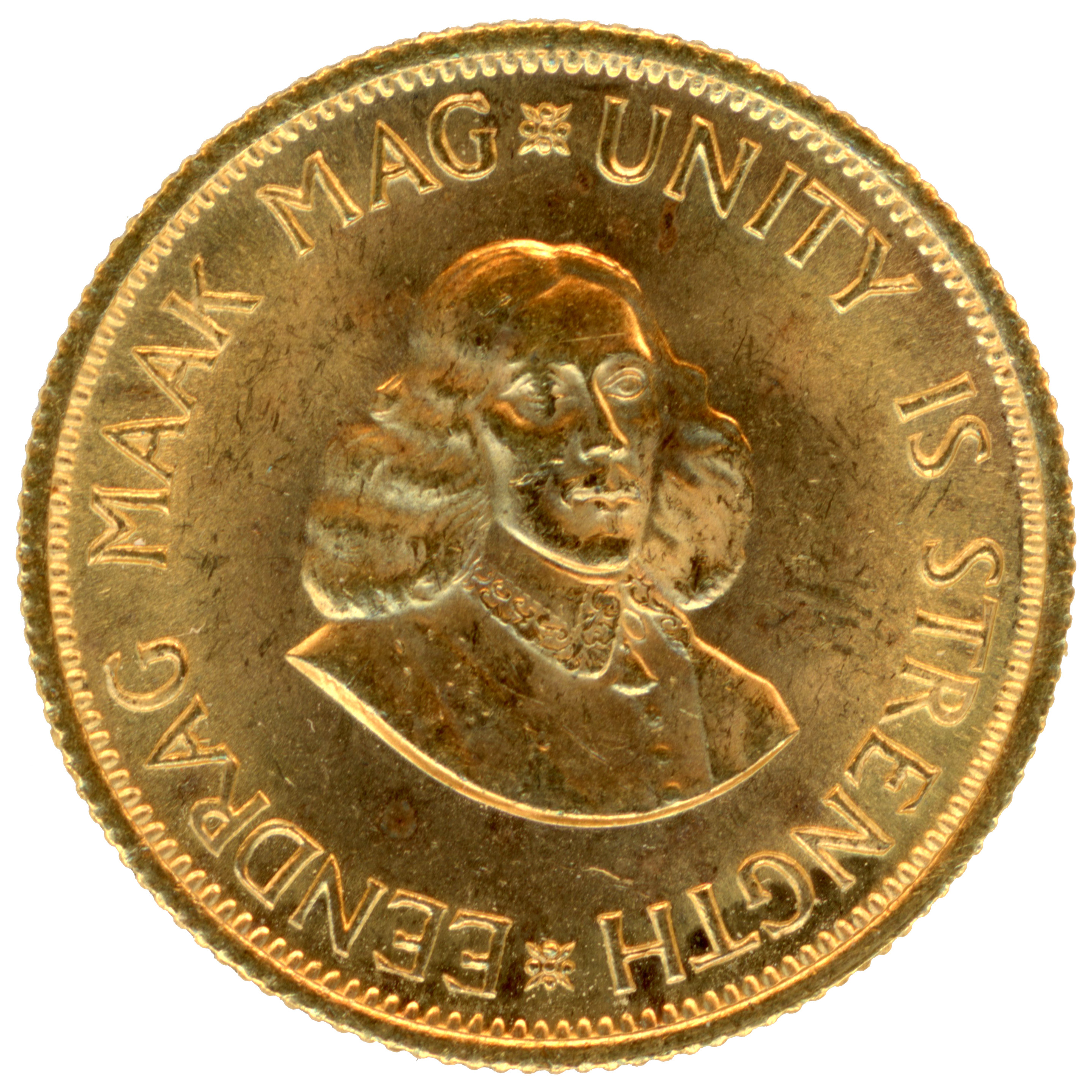 Afrique du Sud - 2 Rand Springbok - 1962 avers