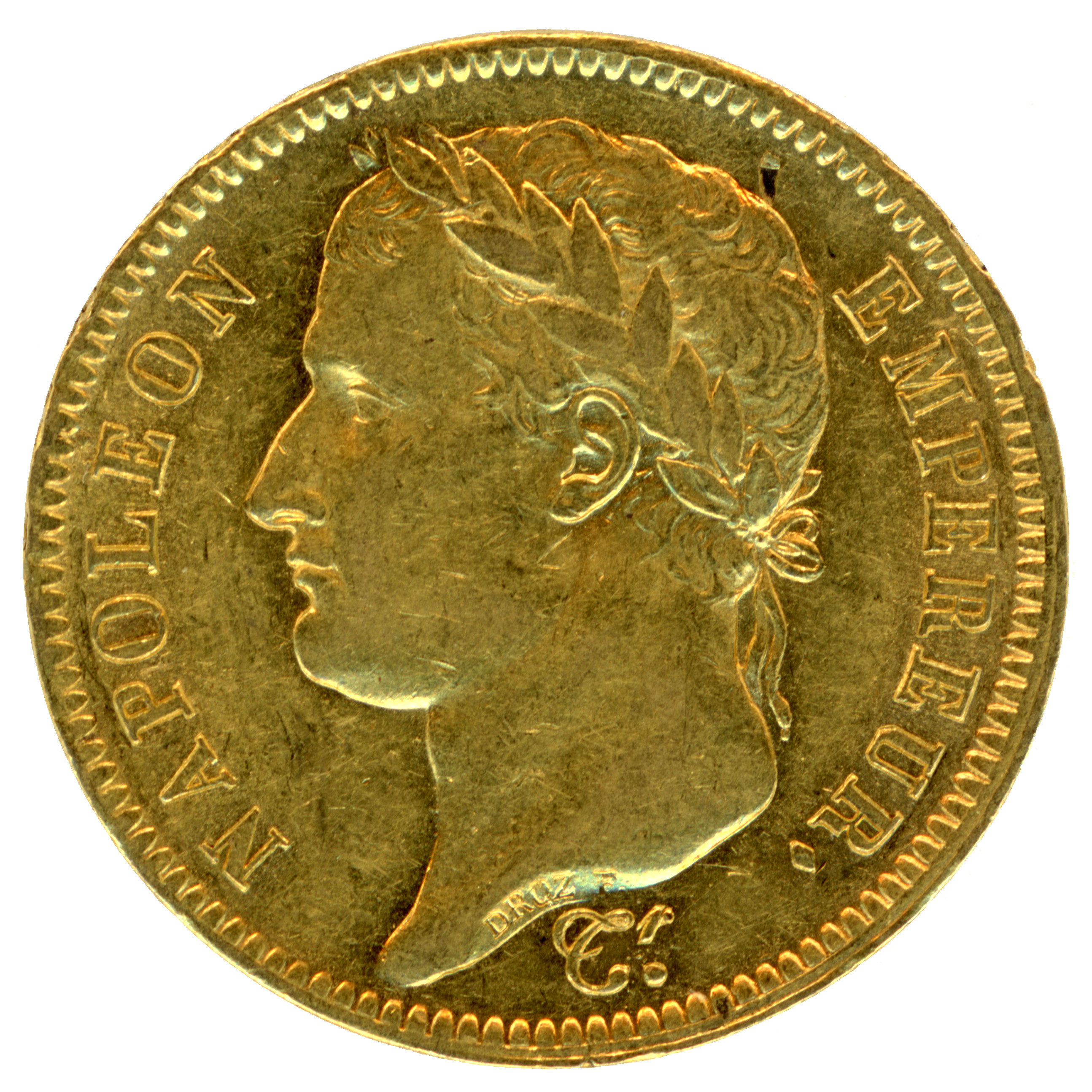 Napoléon Ier - 40 Francs - 1812 - Paris avers