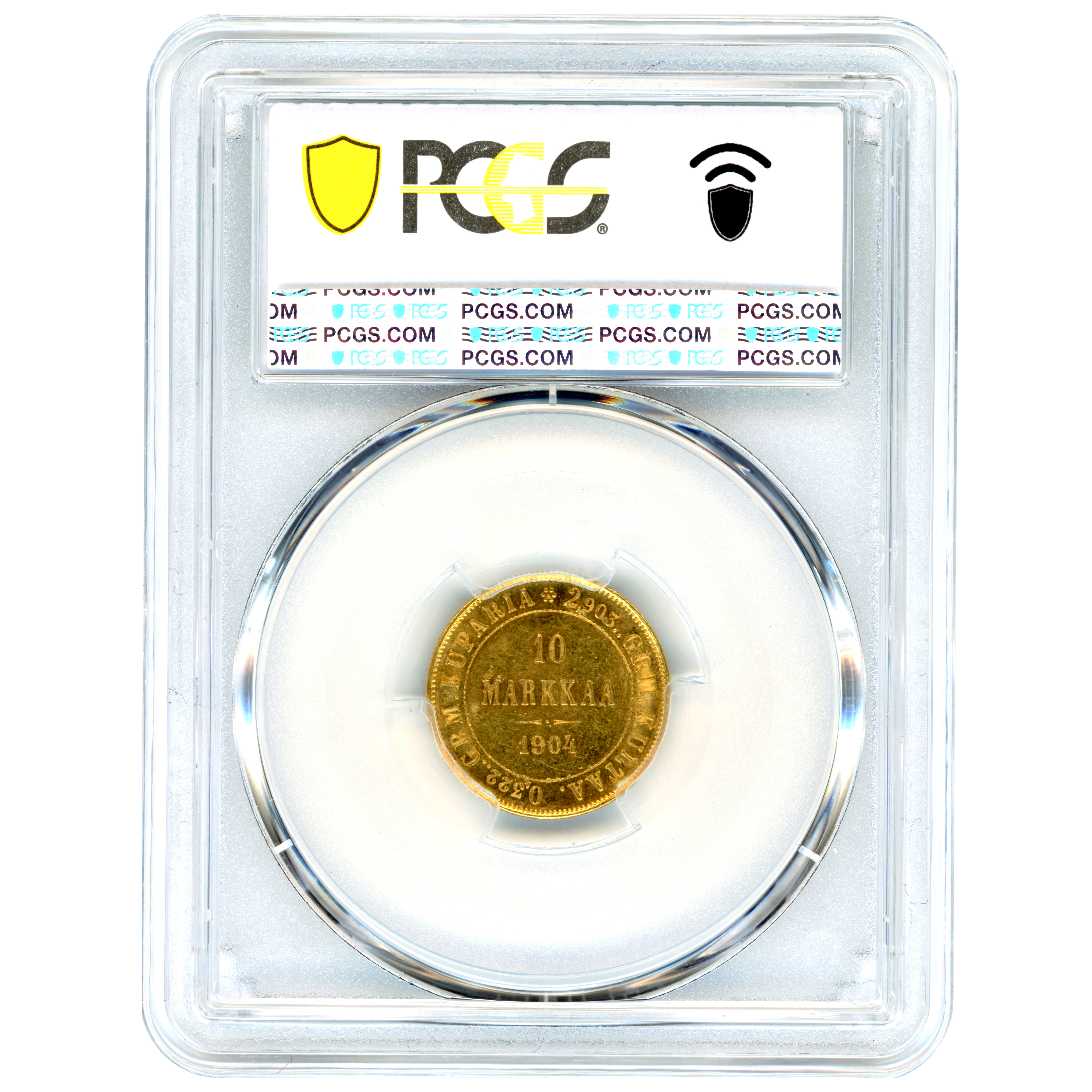 Finlande - Nicolas II - 10 Markkaa - 1904 L revers