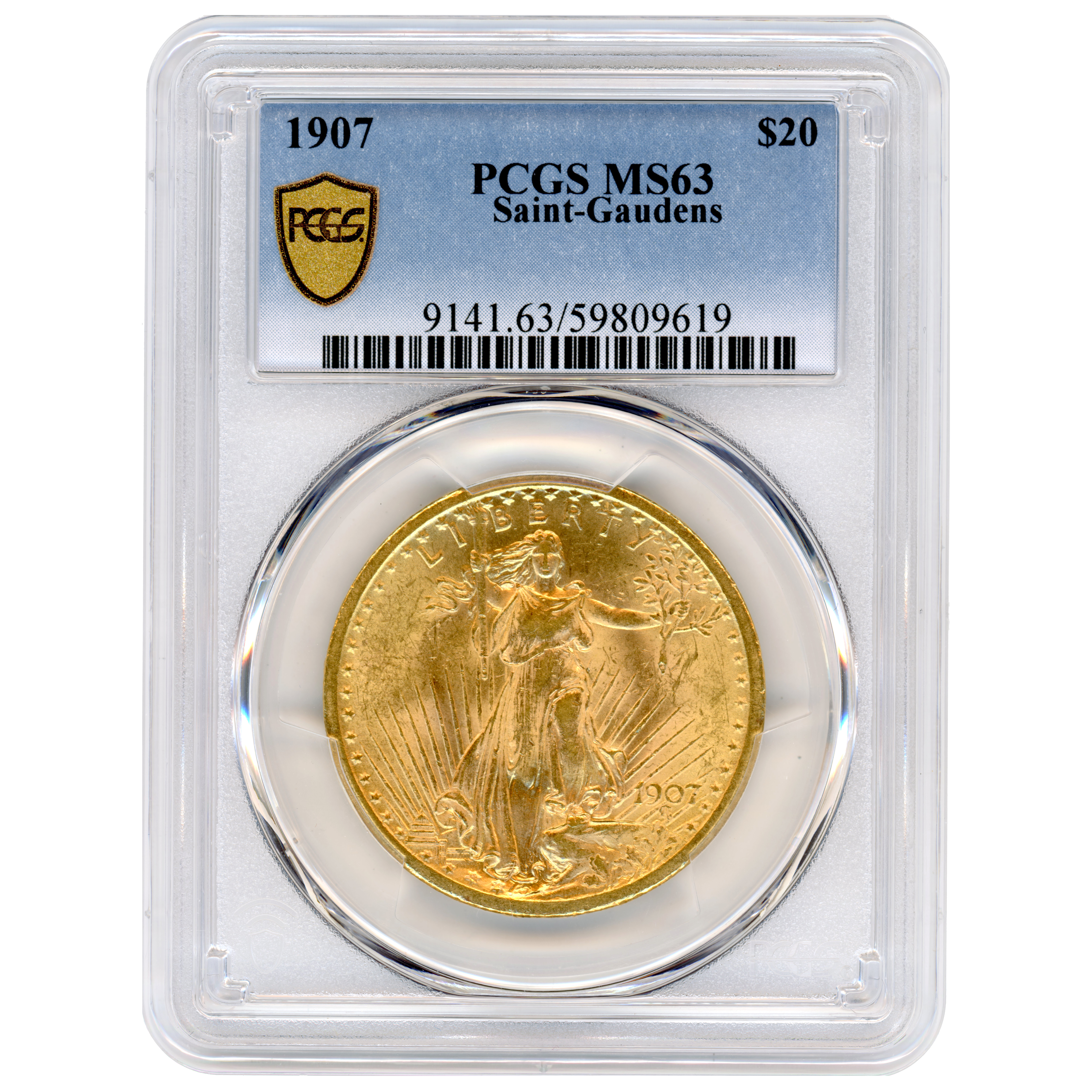 USA - 20 Dollars - 1907 avers