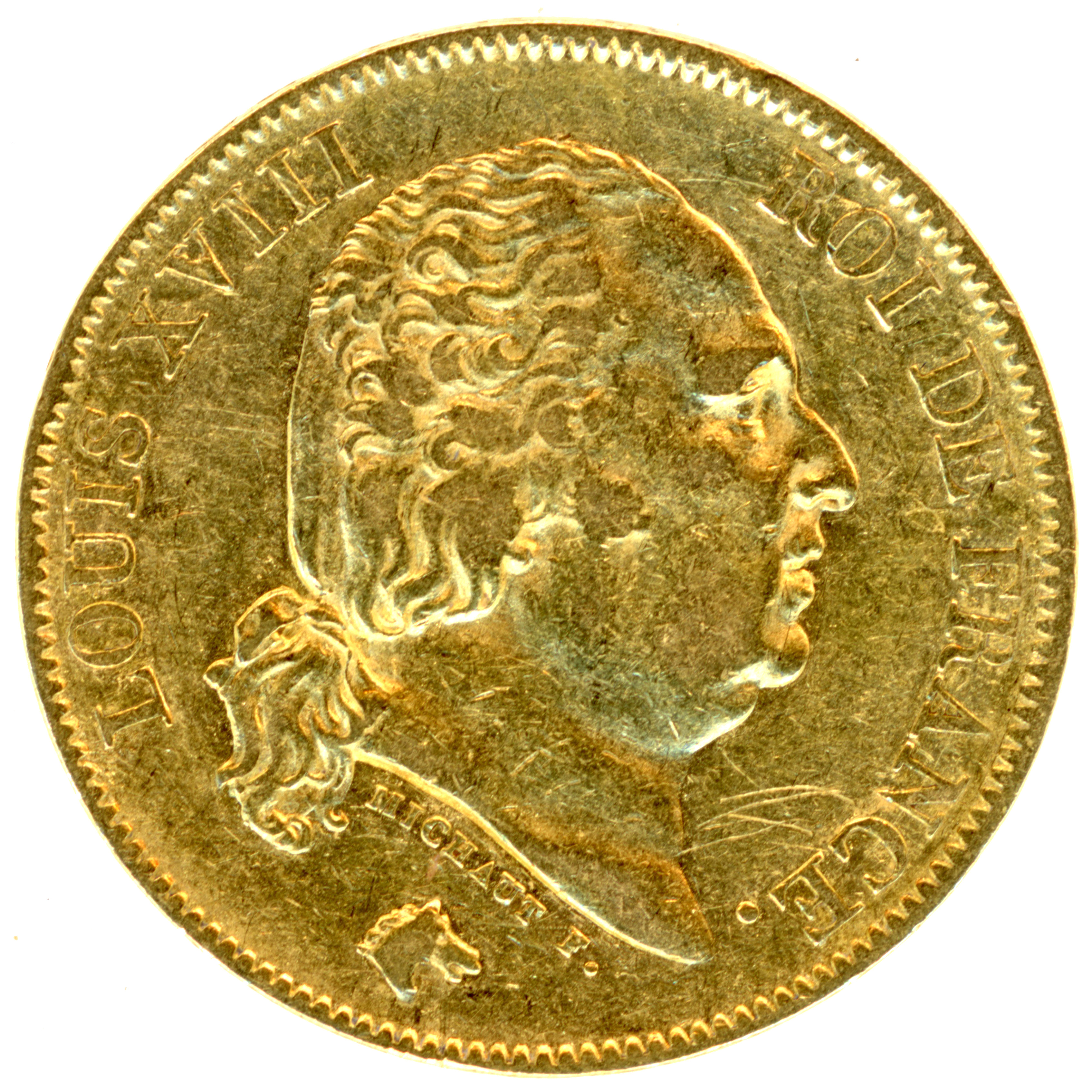 Louis XVIII - 40 Francs - 1817 - Paris avers
