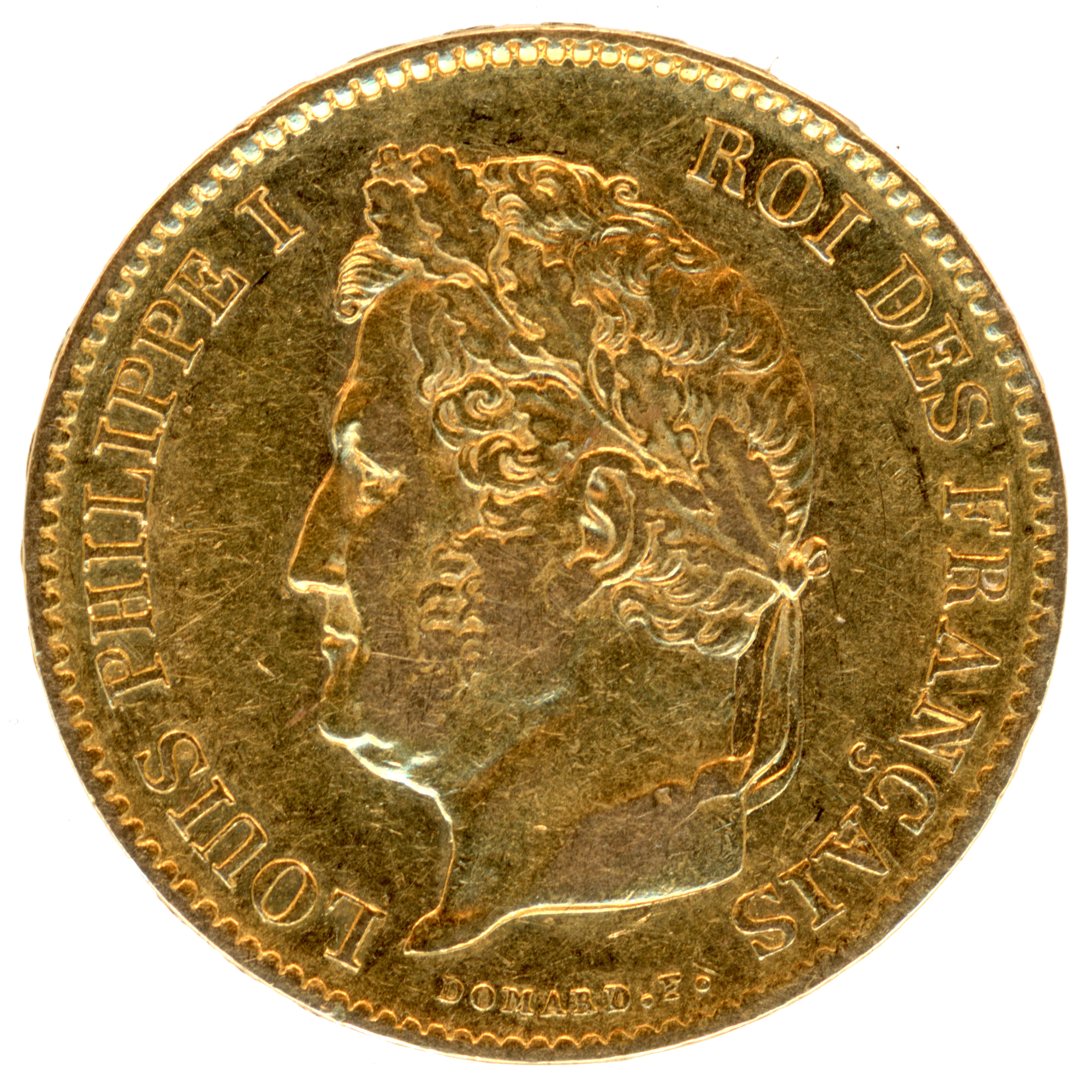 Louis-Philippe I - 40 Francs - 1834 - Paris avers