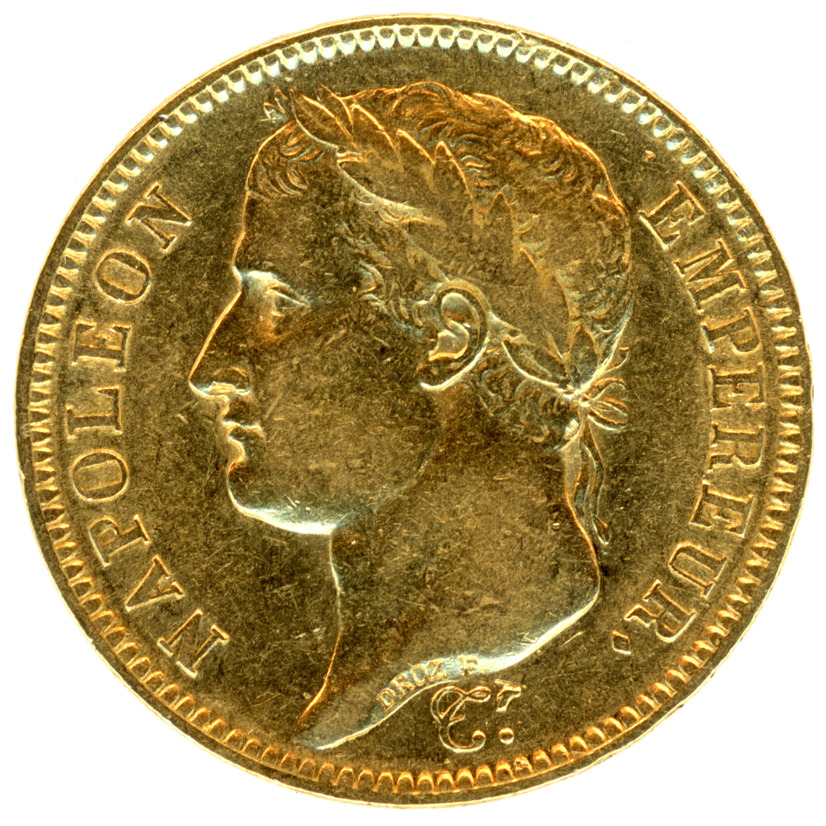 Napoléon Ier - 40 Francs - 1810 - Lille avers
