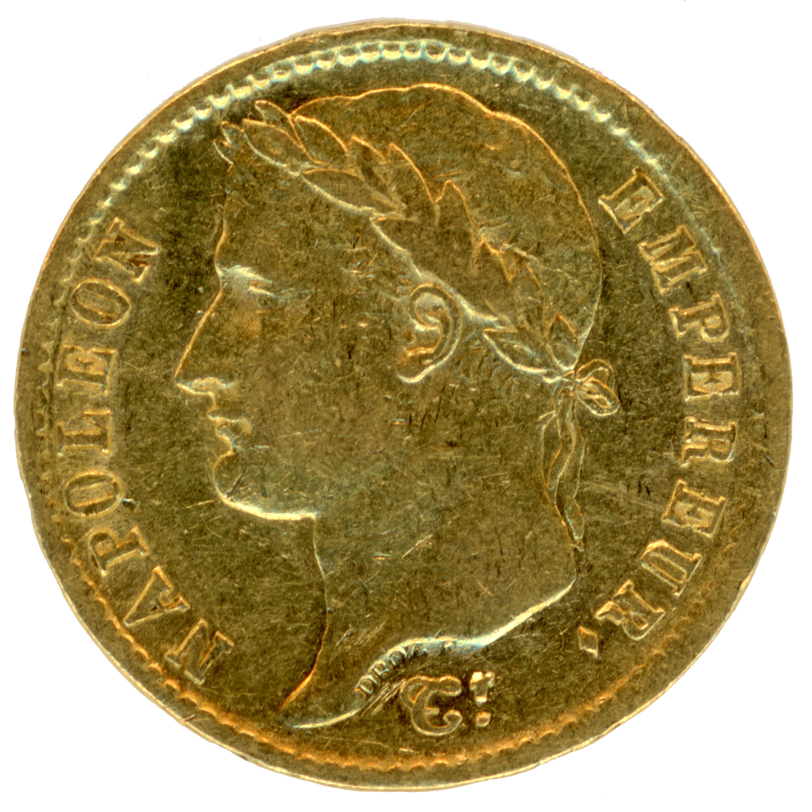 Napoléon Ier - 20 Francs - 1811 Lille avers