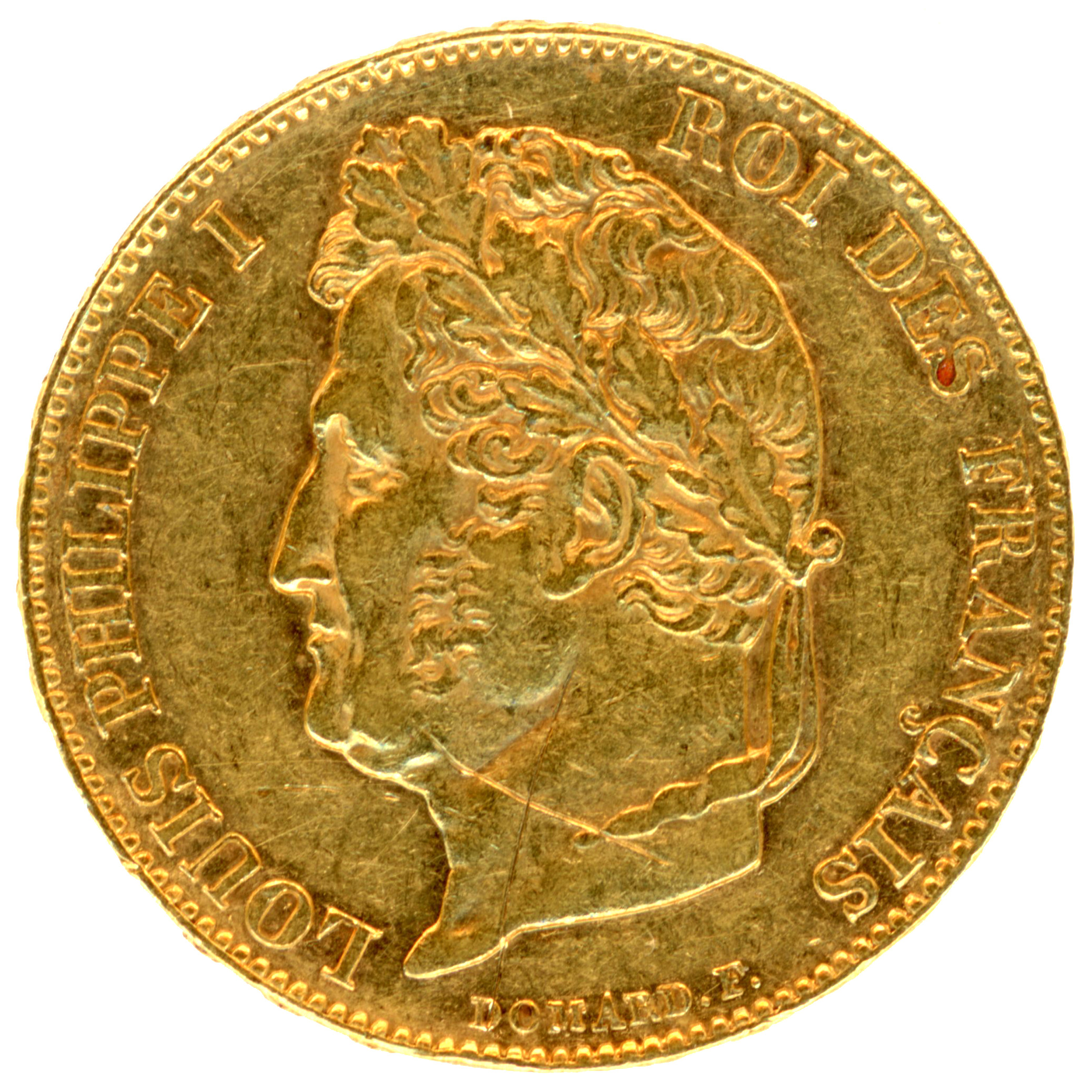 Louis-Philippe Ier - 20 Francs - 1845 Lille avers
