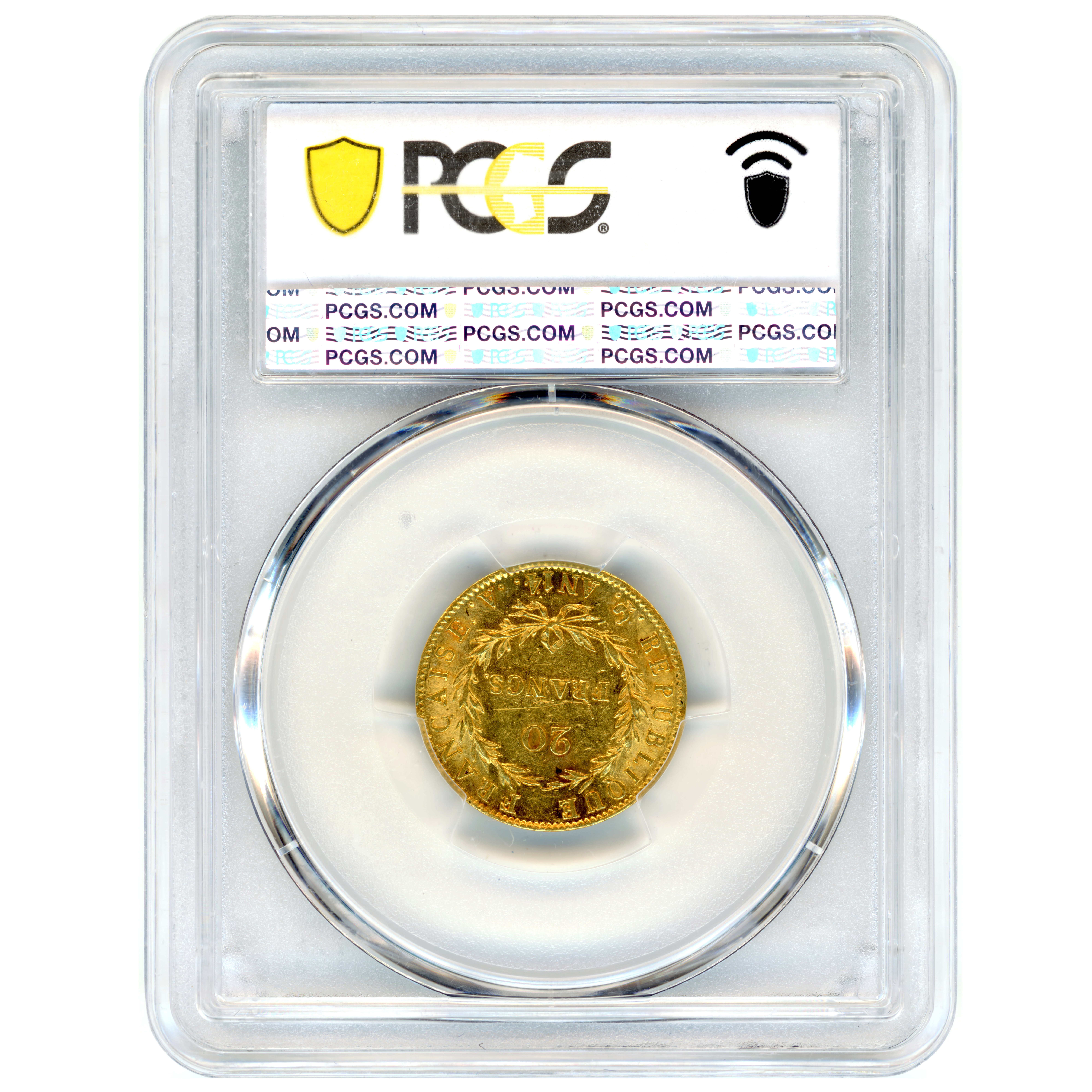 Napoléon Ier - 20 francs - An 14 - Paris revers