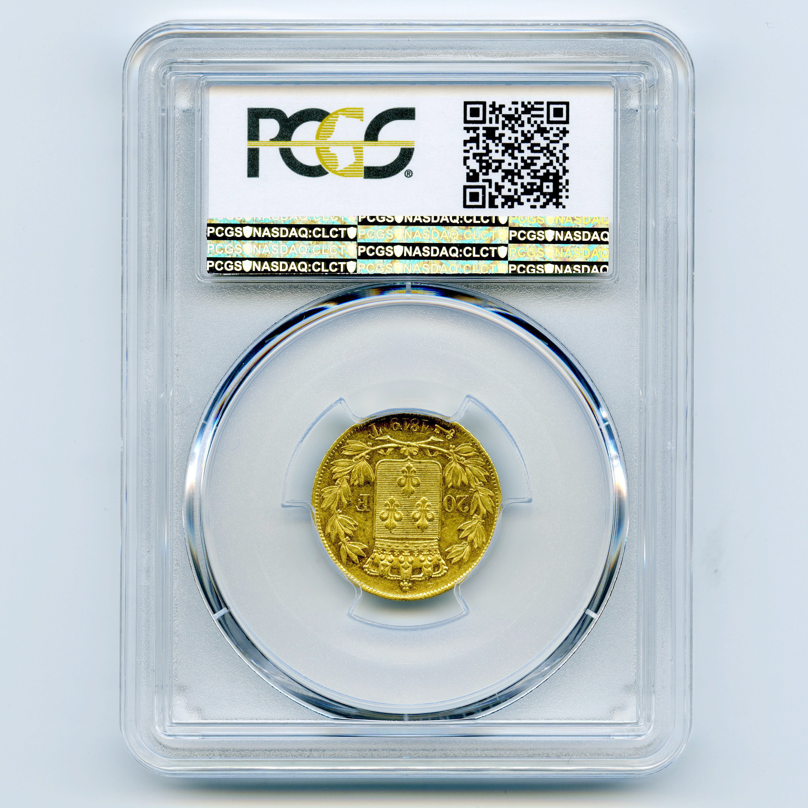Louis XVIII - 20 Francs - 1819 T revers