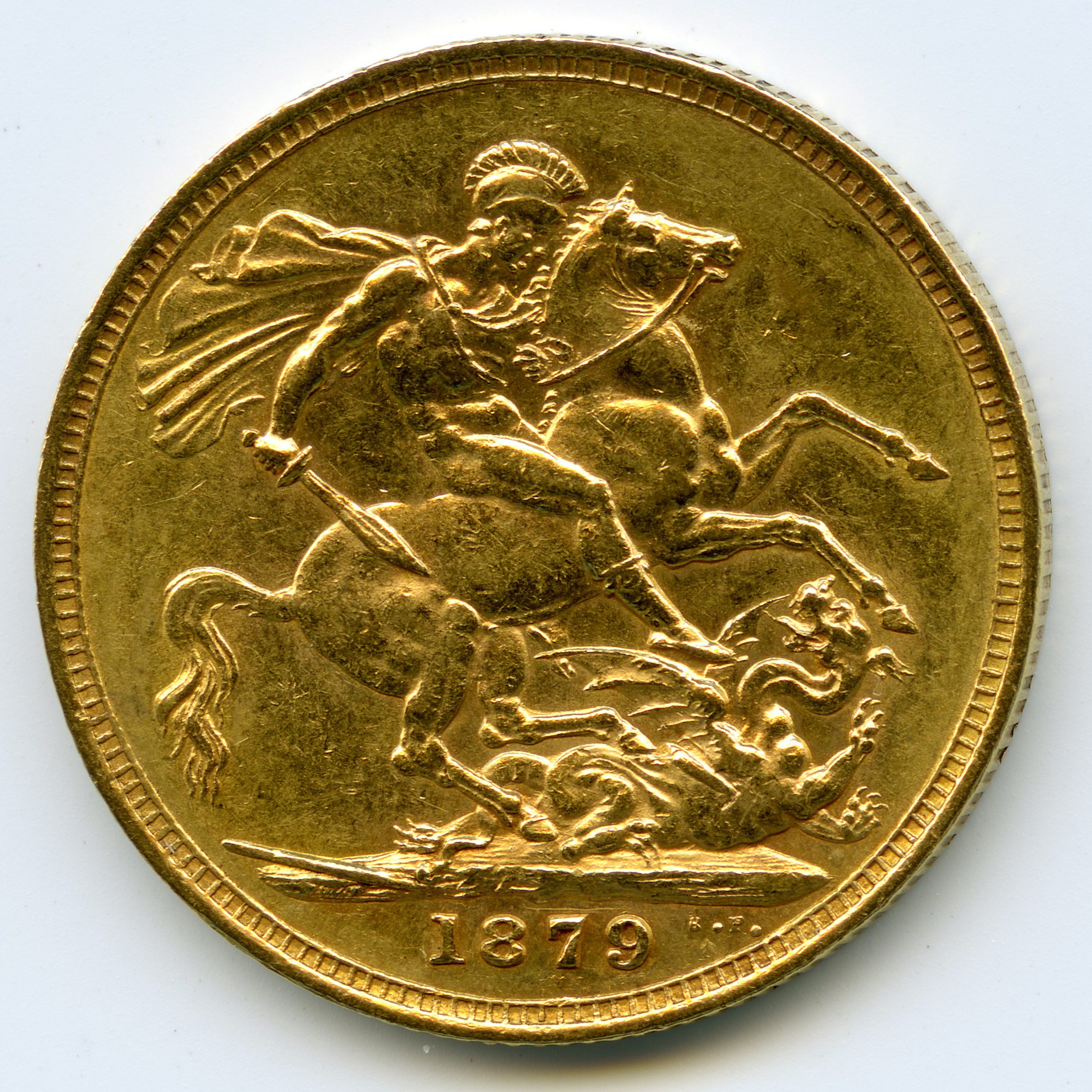 Australie - Souverain - 1879 M revers