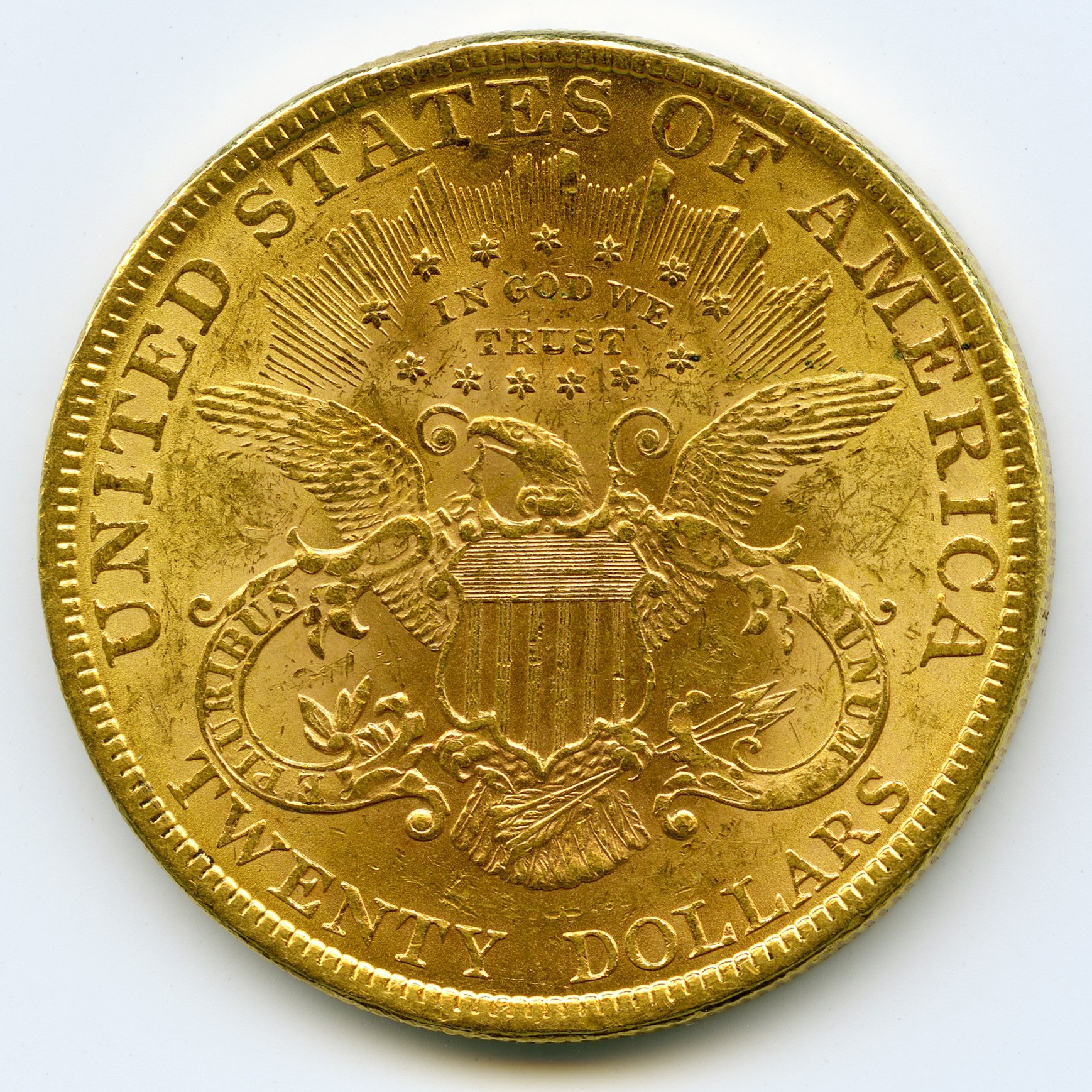 USA - 20 Dollars - 1894 revers