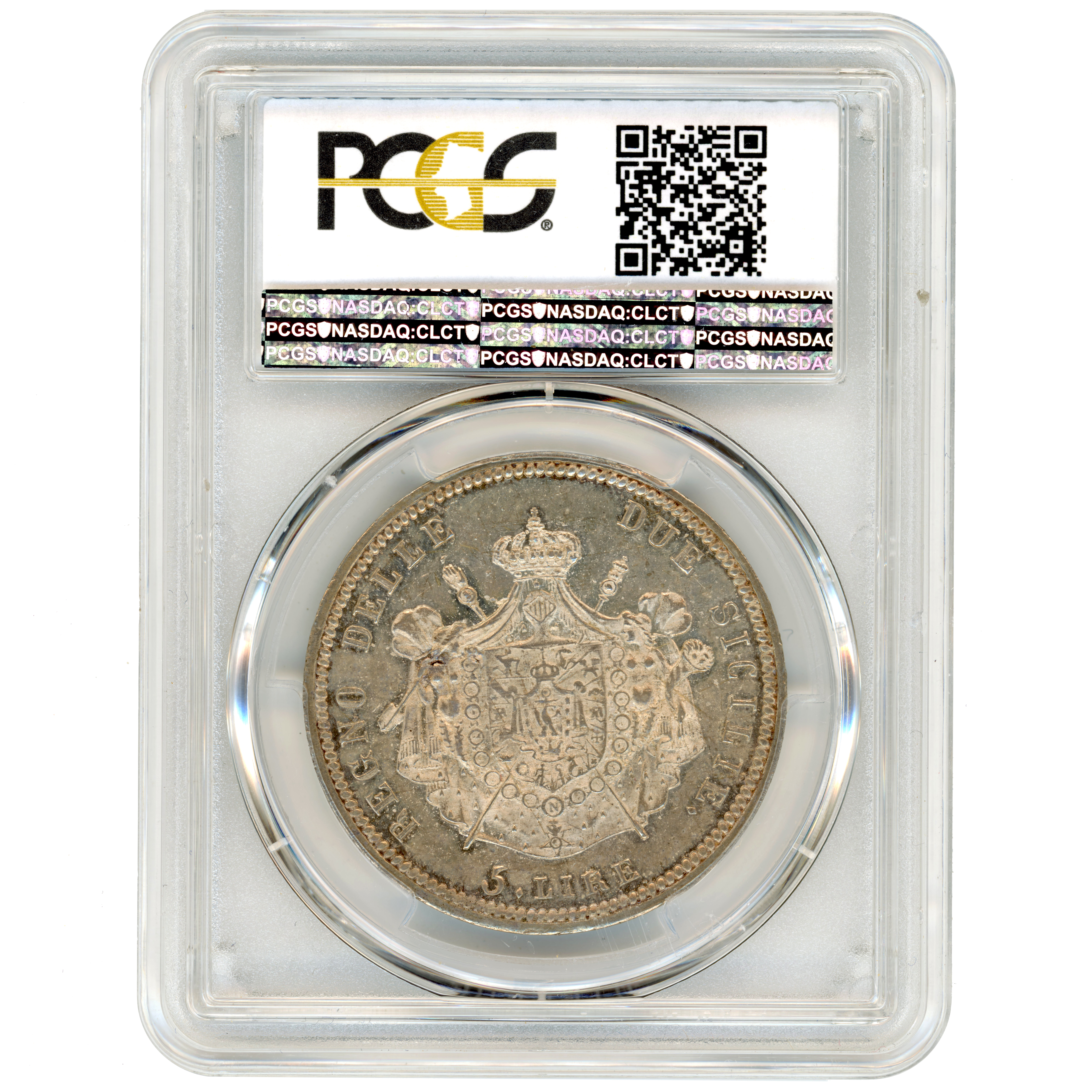 Italie - Joachim Murat - 5 Lire - 1813 revers