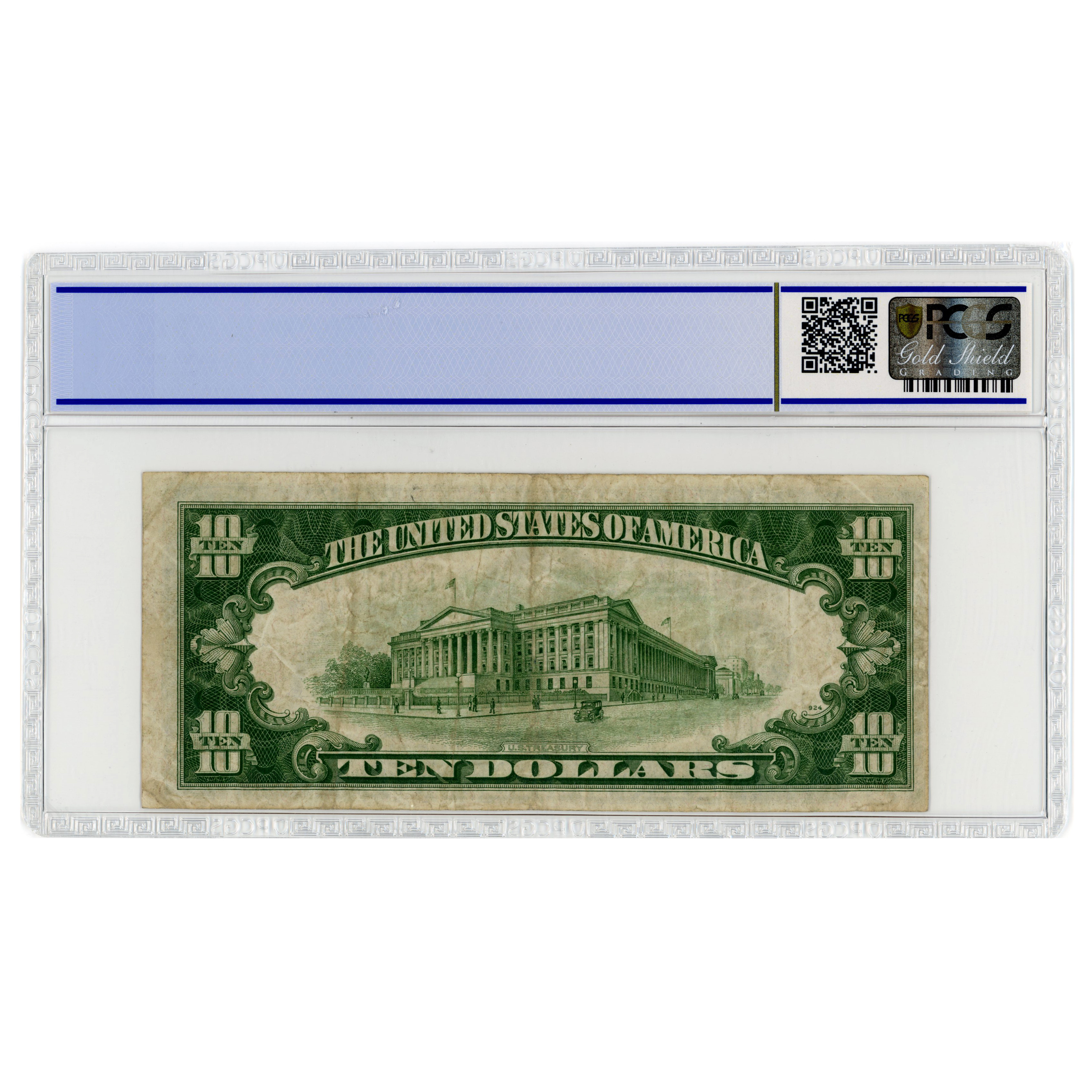 USA - 10 Dollars - L30177506B revers