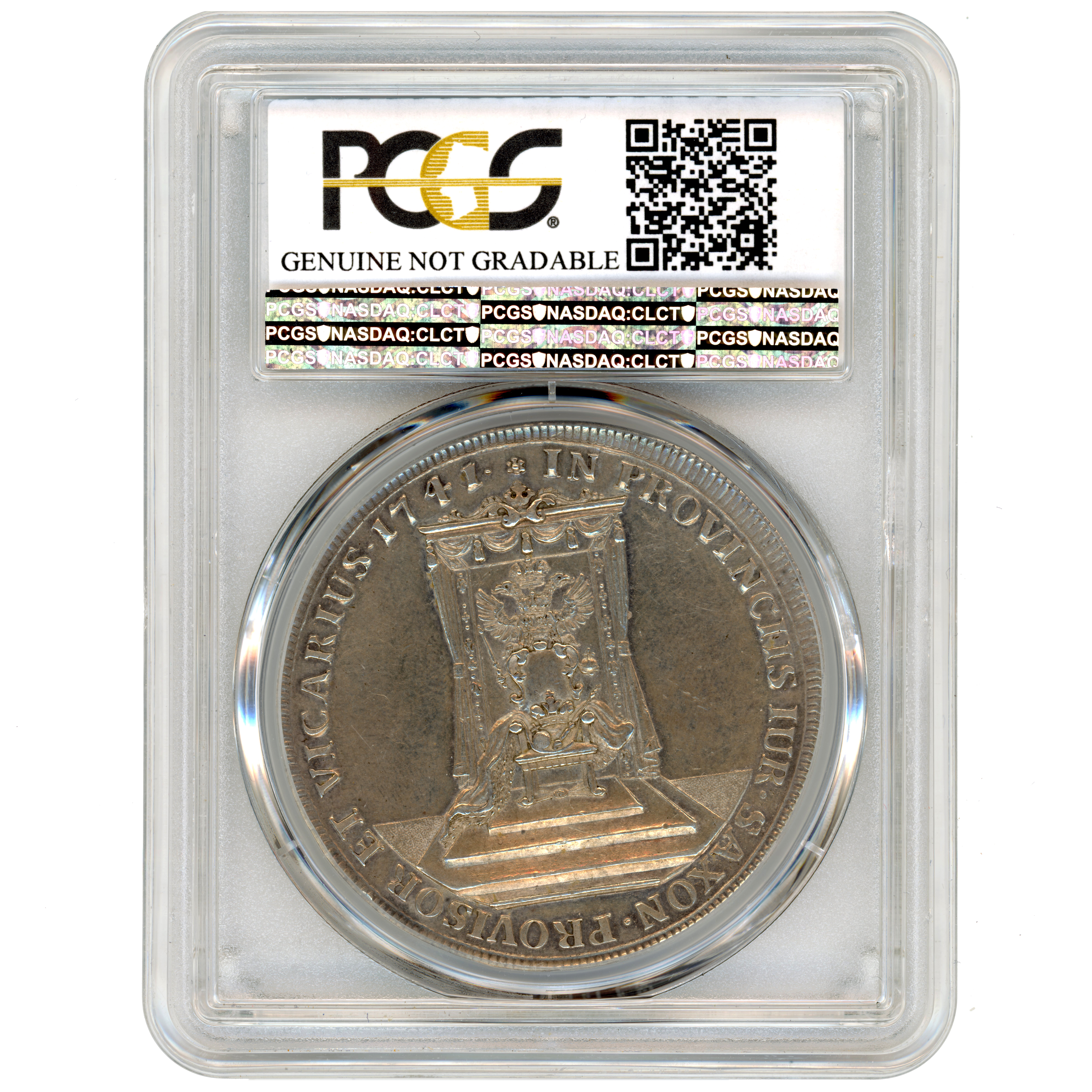 Allemagne - Thaler - 1741 Dresde revers