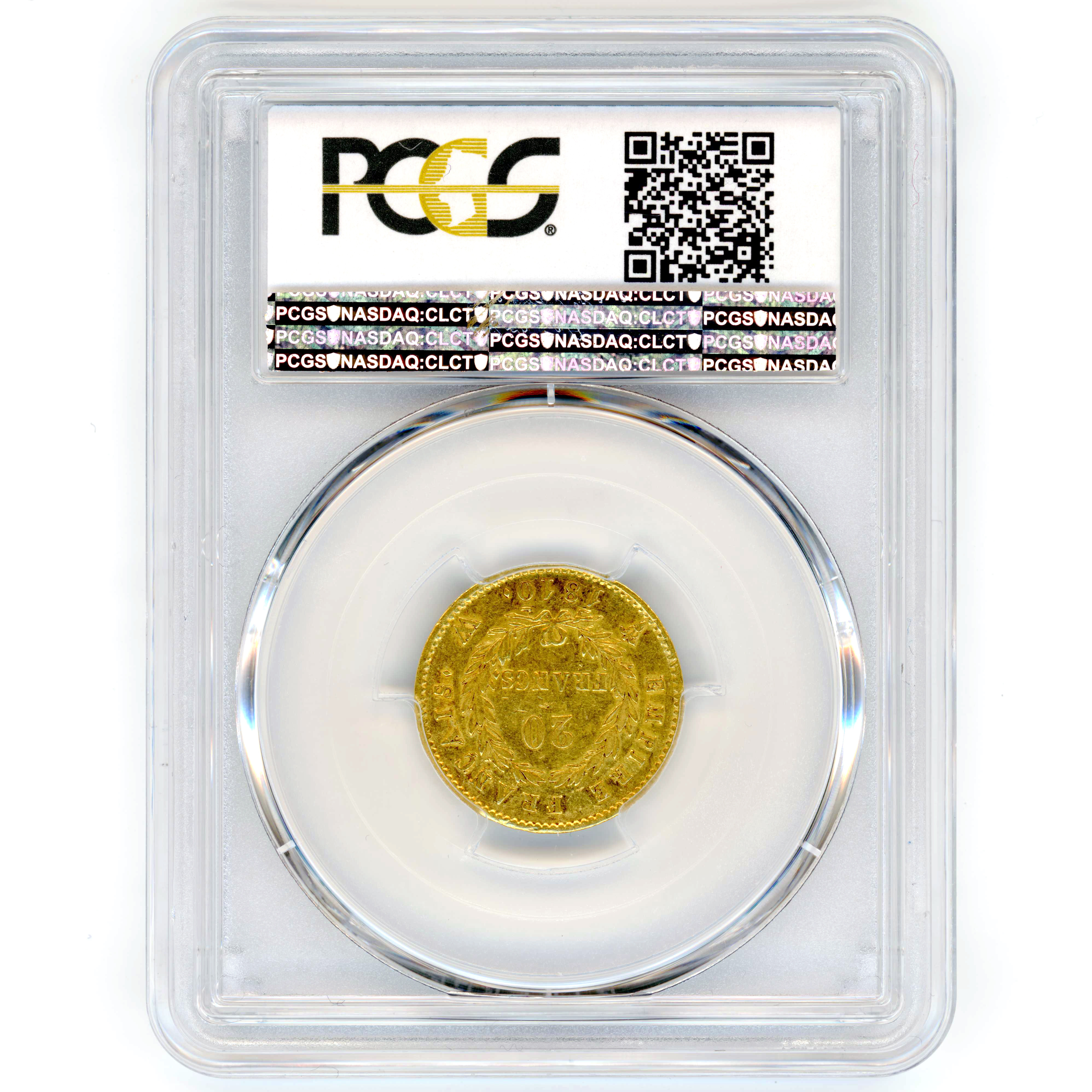 Napoléon Ier - 20 Francs - 1810 W revers