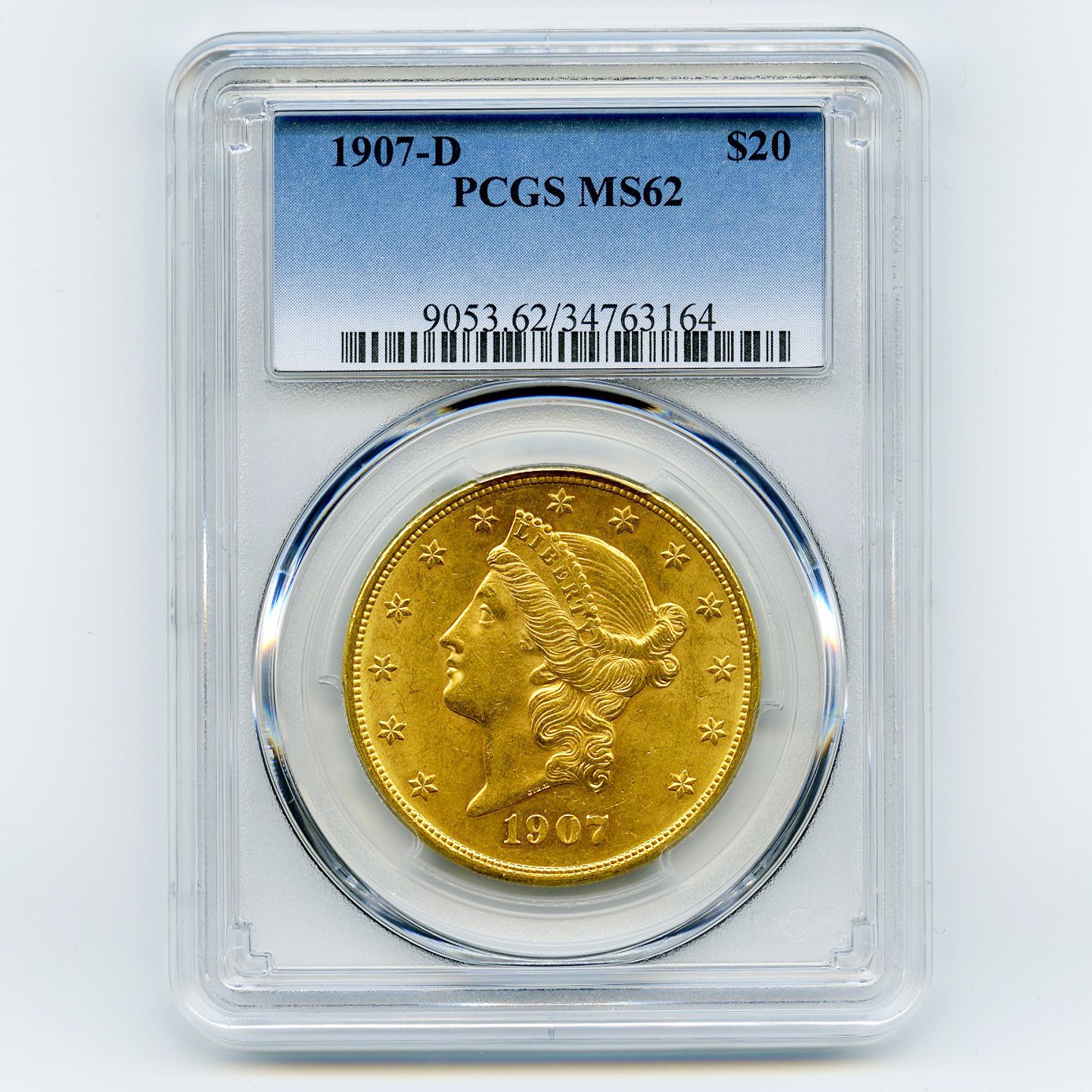 USA - 20 Dollars - 1907 D avers