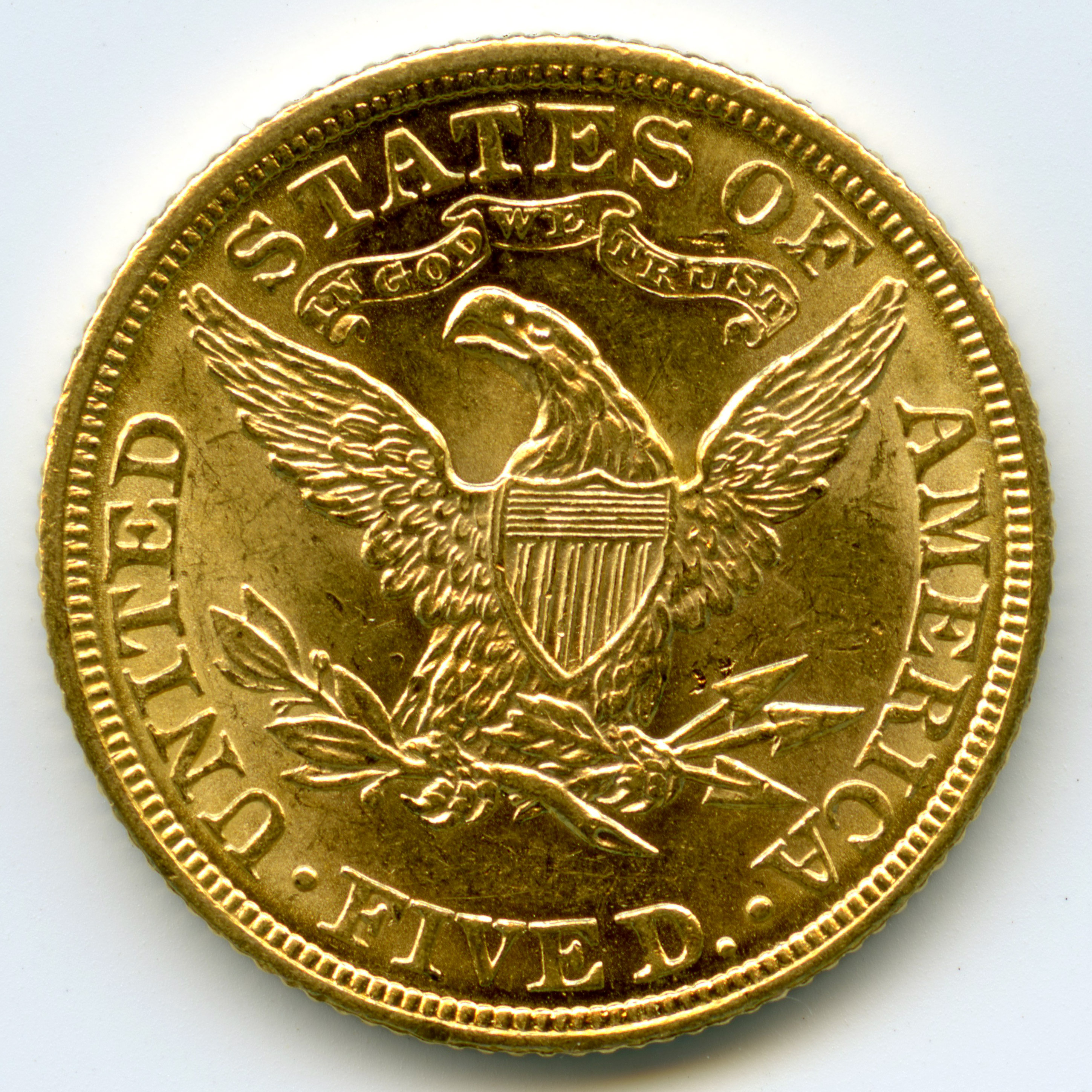 5 Dollars -1er choix revers